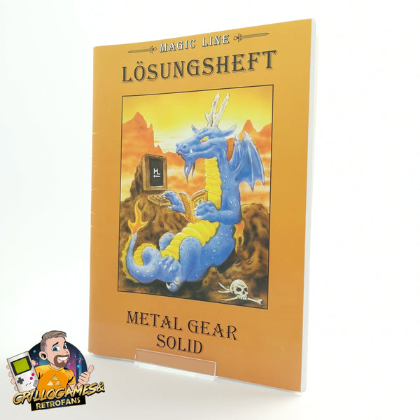 PlayStation Spiel – Metal Gear Solid Magic Line Lösungsheft