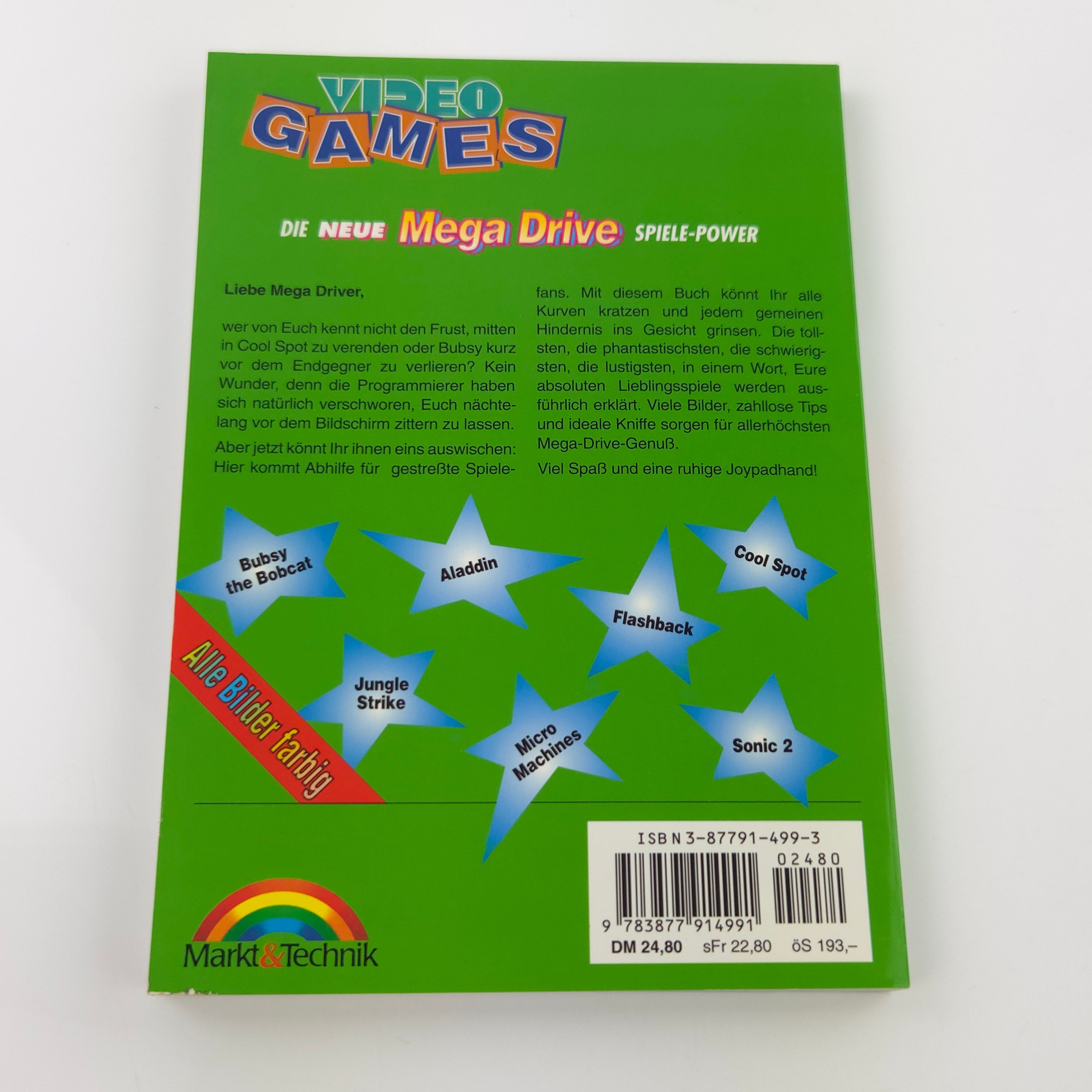 Mega Drive Lösungsbuch – Technik Ratgeber Spiele-Power