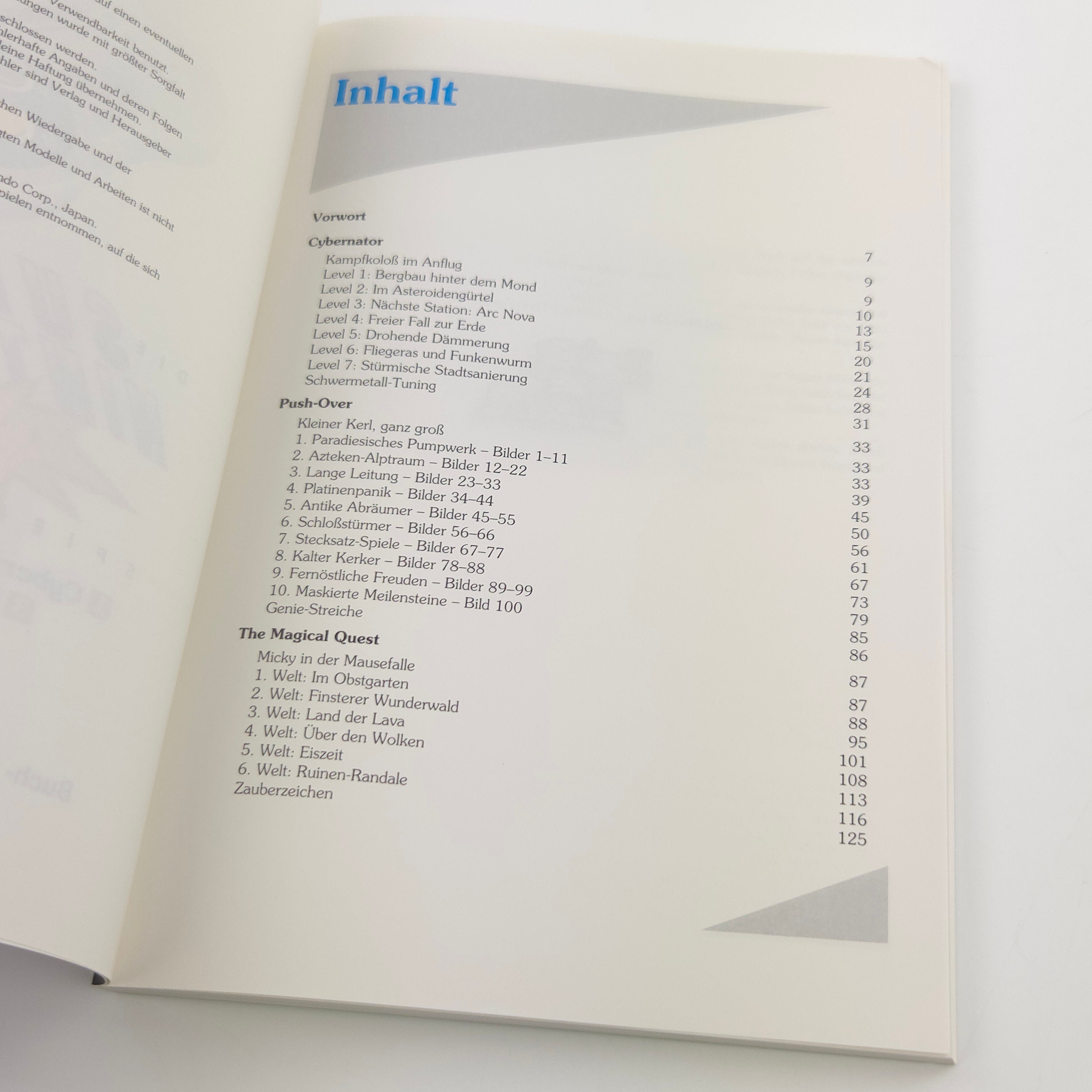 Super Nintendo Band 1 – Technik Ratgeber Spiele-Power Buch