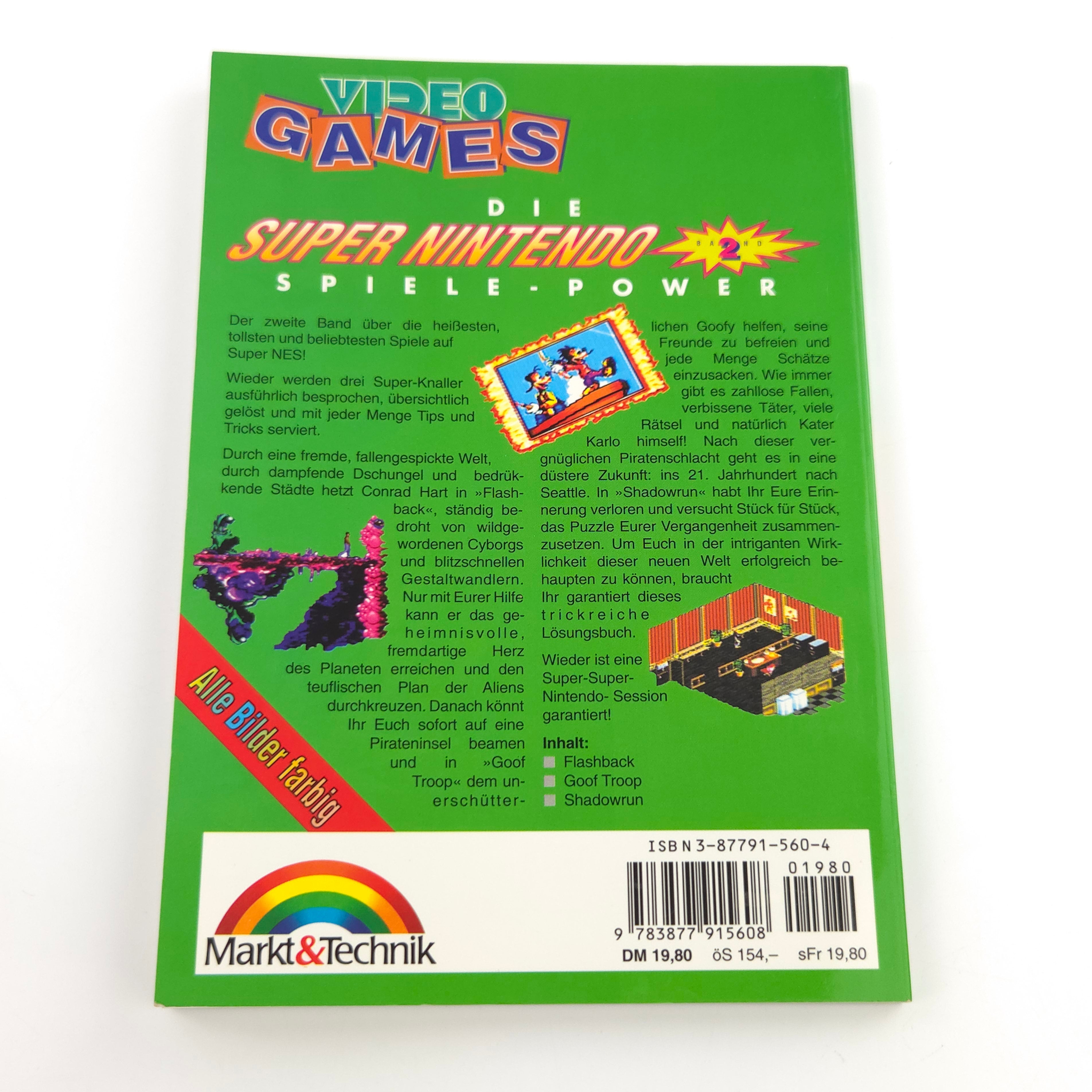 Super Nintendo Ratgeber – Band 2 Spiele-Power Lösungsbuch