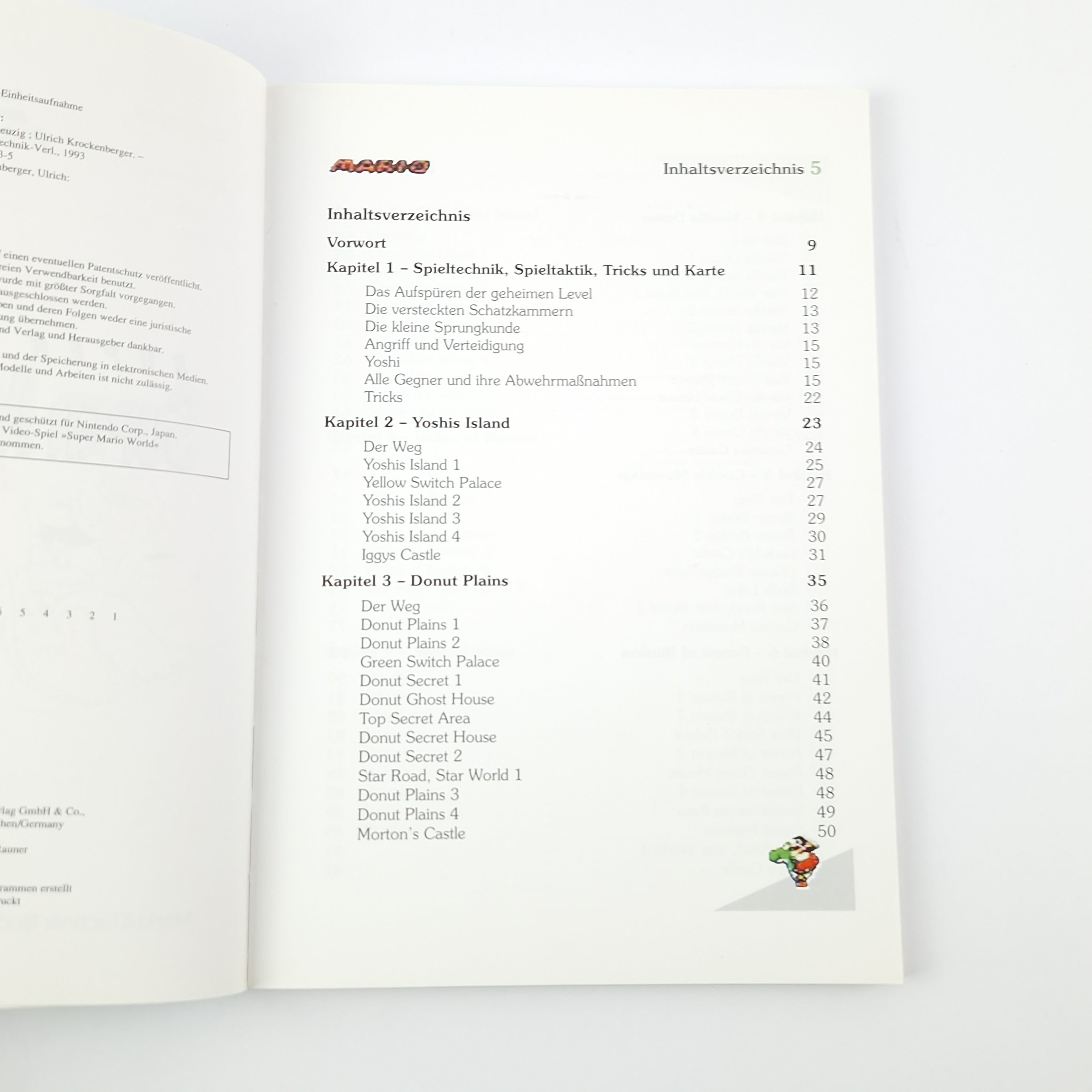 Super Nintendo Spiel – Spieleberater Super Mario World Buch