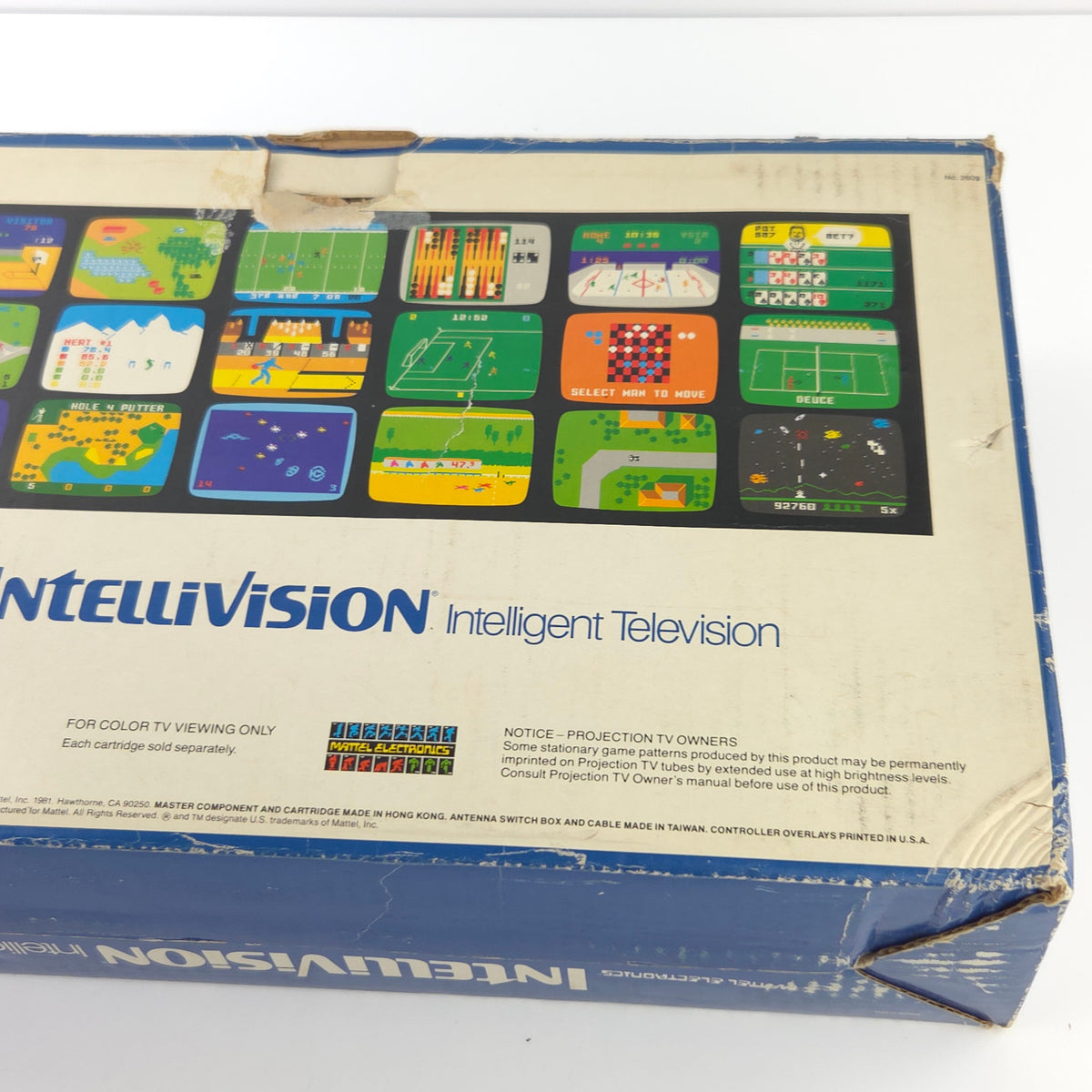 Intellivision Konsole OVP mit zwei Spielen