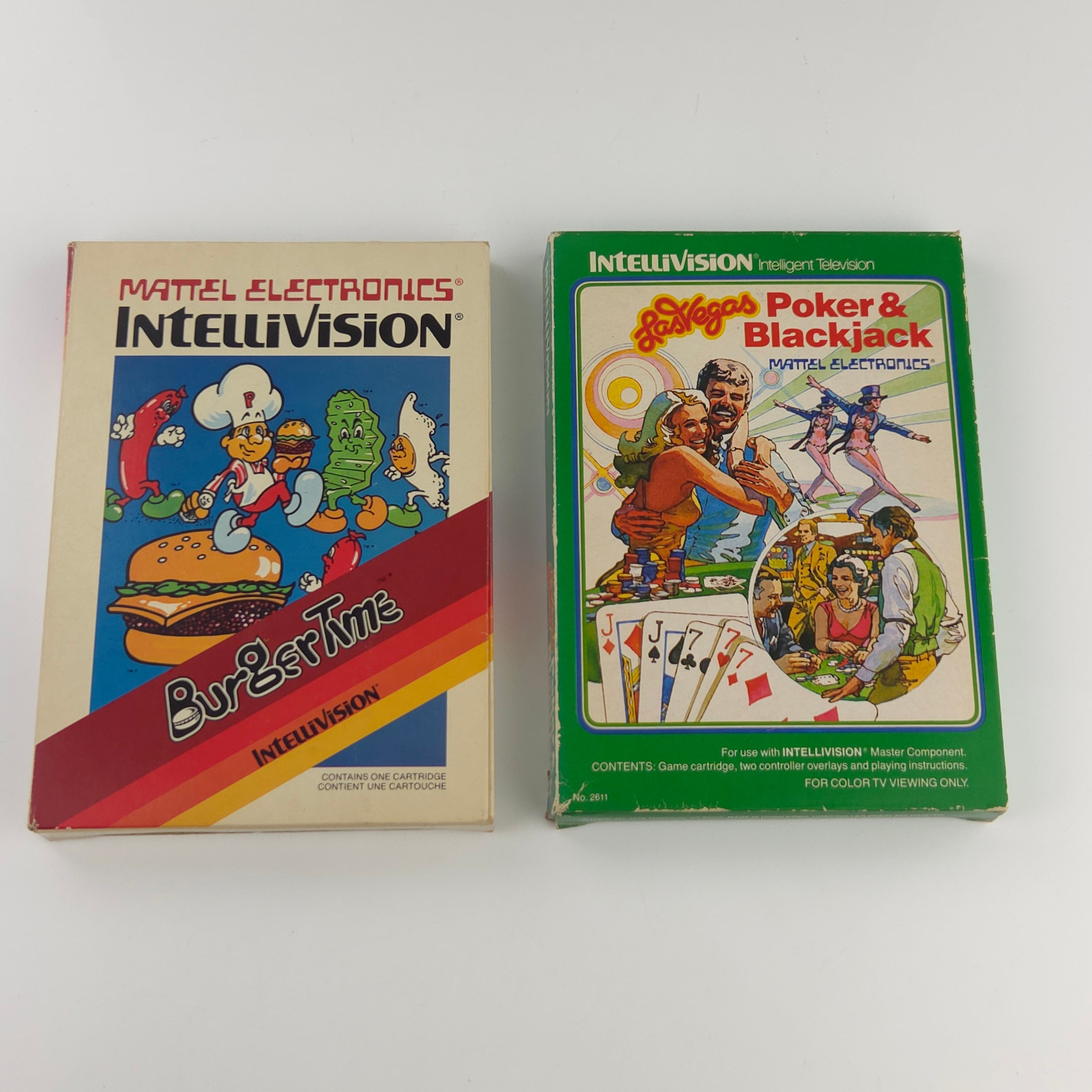 Intellivision Konsole OVP mit zwei Spielen