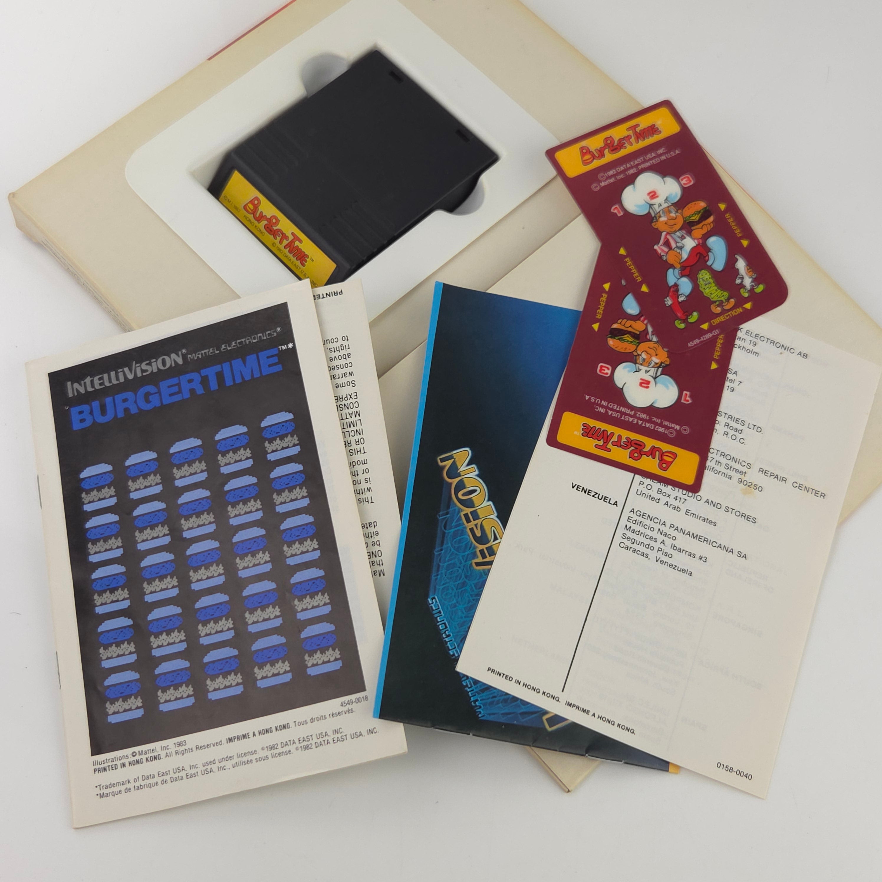 Intellivision Konsole OVP mit zwei Spielen