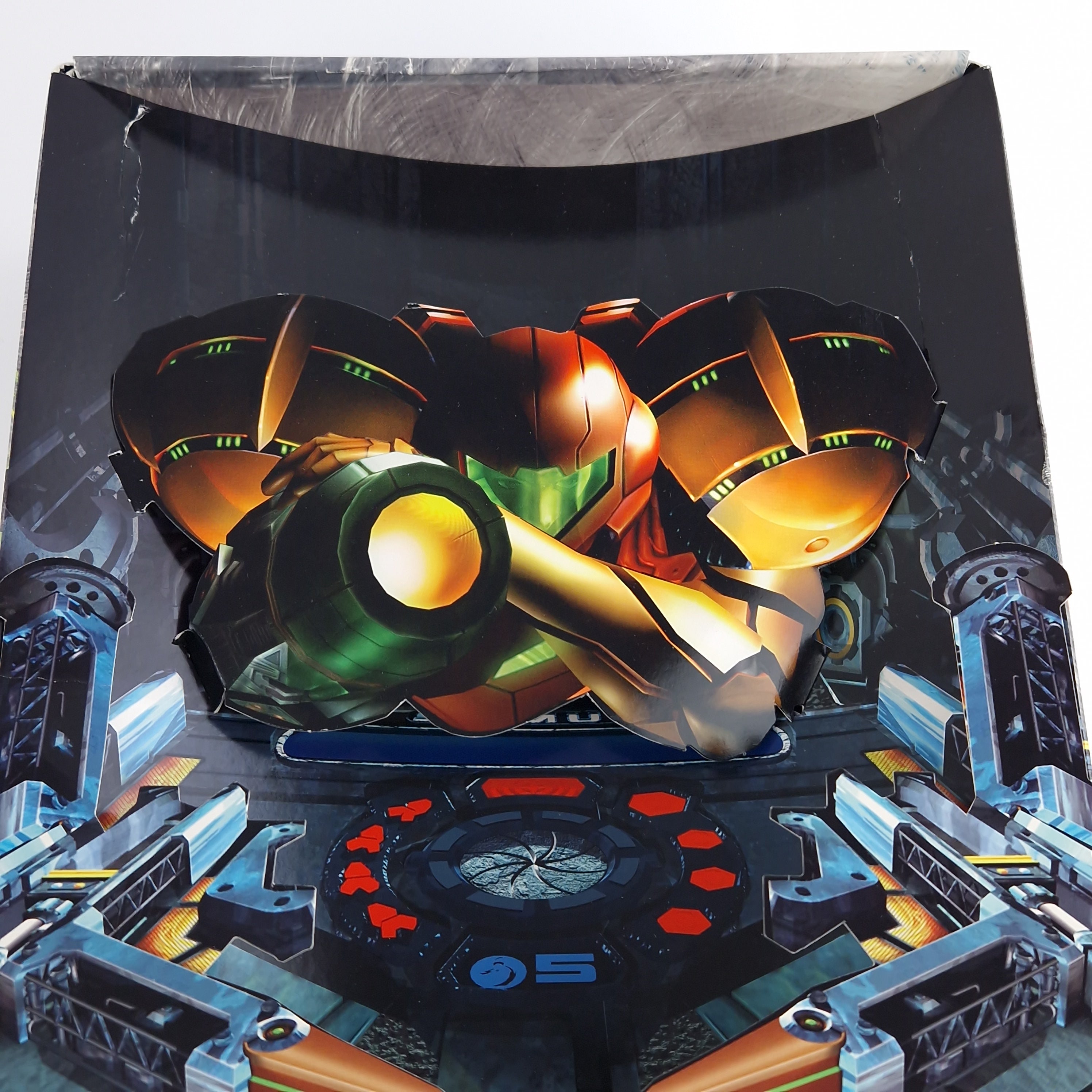 Nintendo DS Promo Aufsteller – Metroid Pinball 3D Display
