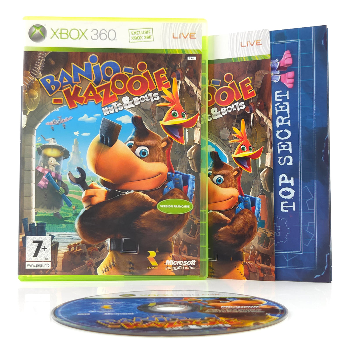 Microsoft Xbox 360 Spiel: Banjo-Kazooie Nuts & Bolts - CD Anleitung OVP (DE PAL)