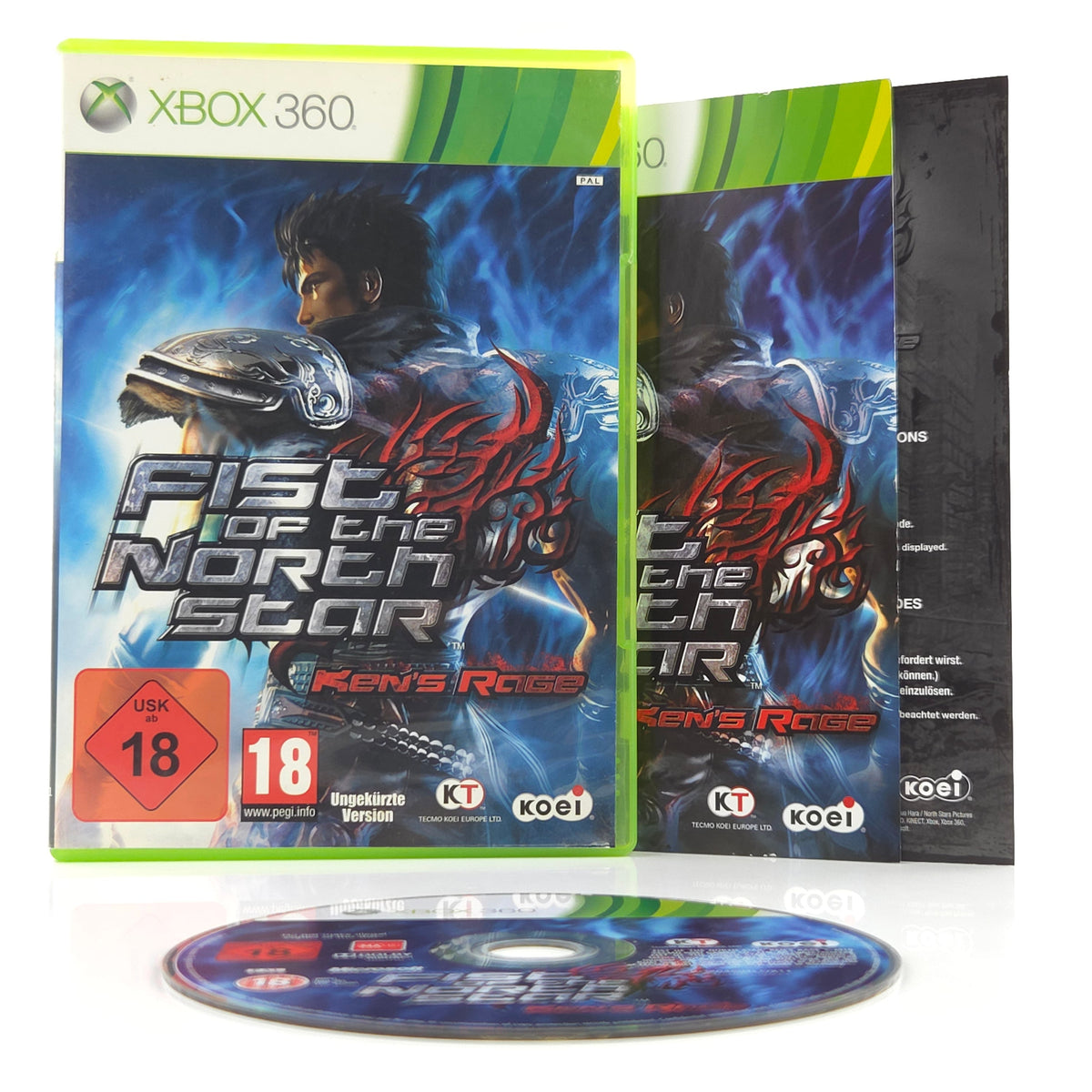 Xbox 360 Spiel Fist of the North Star USK18 OVP