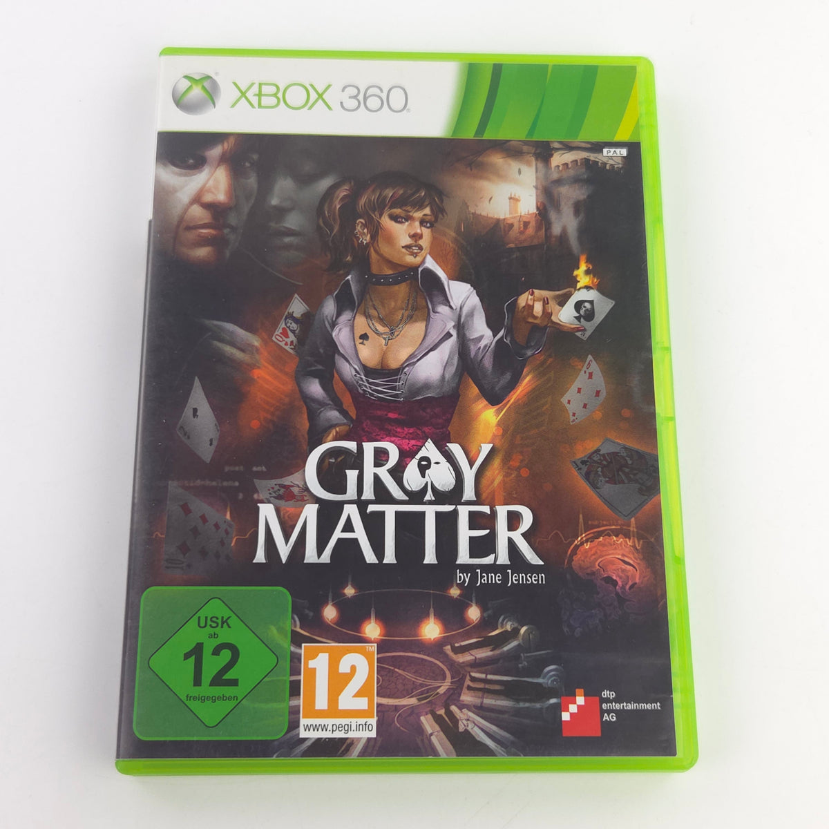 Xbox 360 Spiel Gray Matter Jane Jensen OVP PAL
