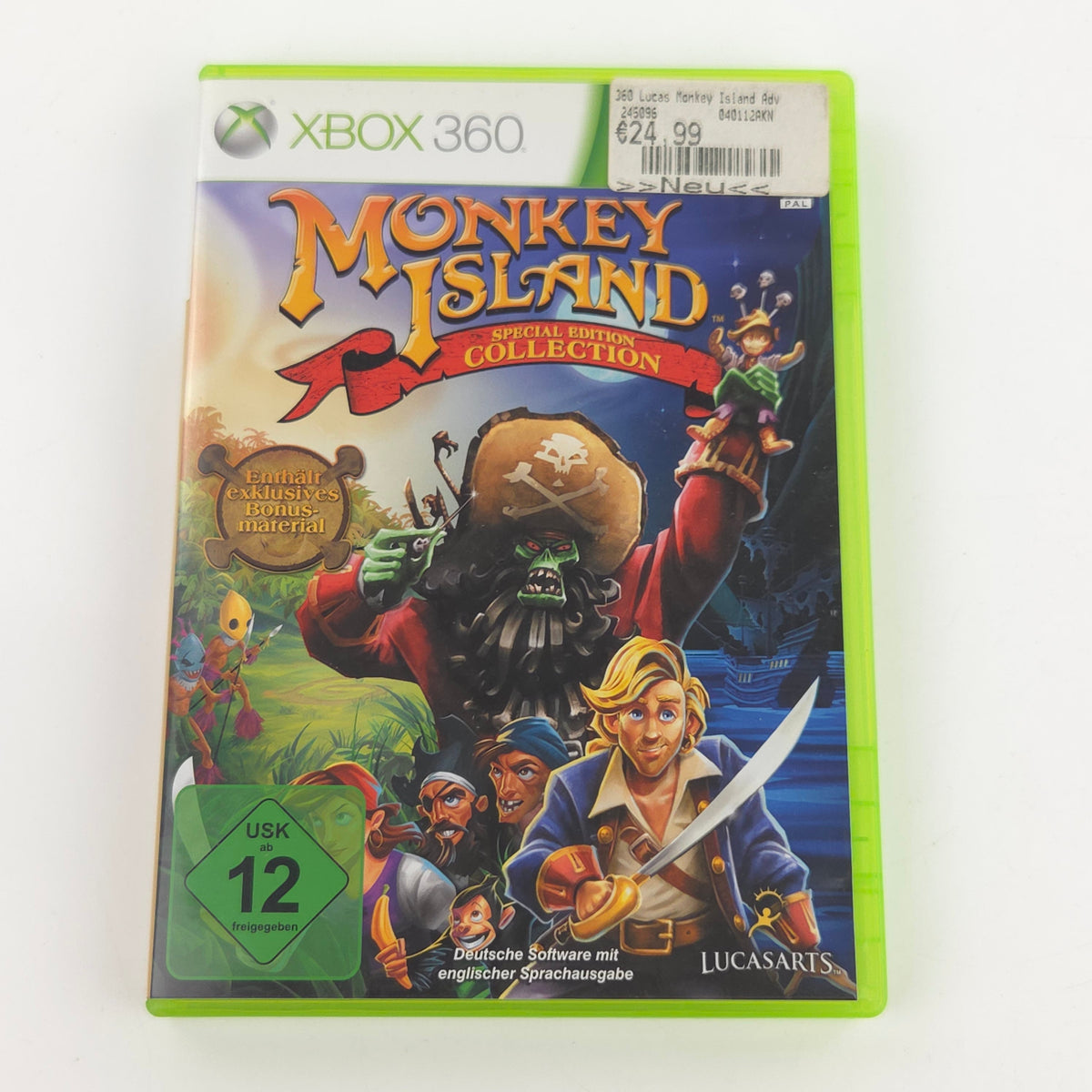 Xbox 360 Spiel Monkey Island Special Edition OVP