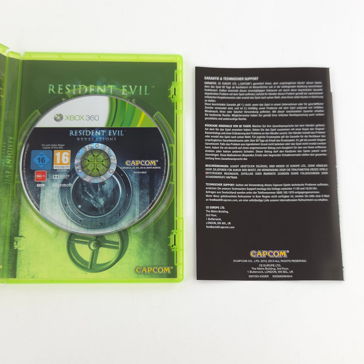 Xbox 360 Spiel Resident Evil Revelations OVP