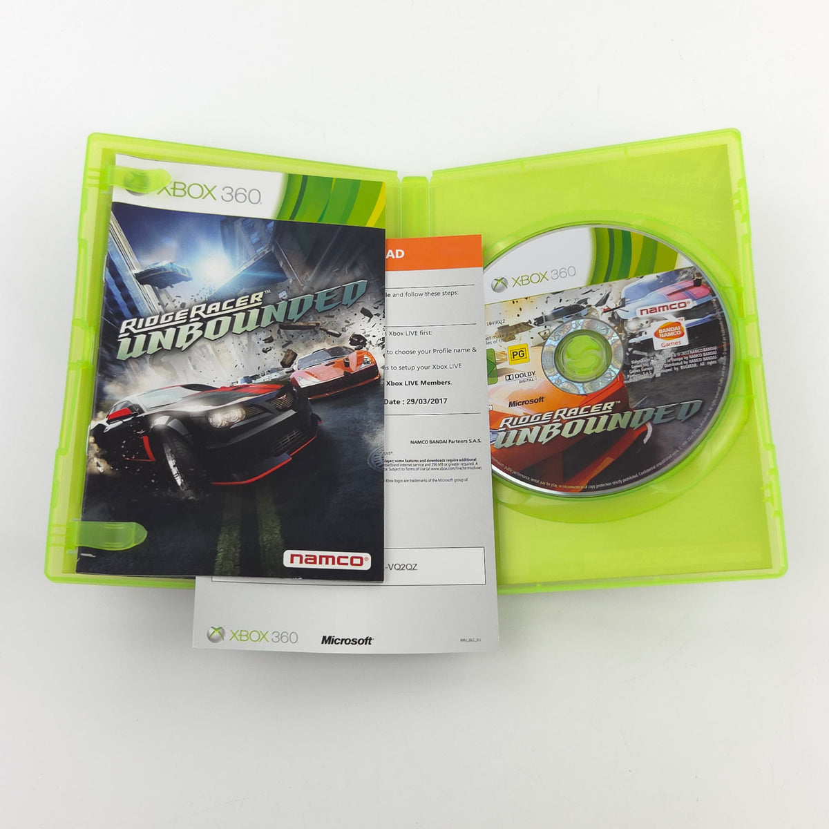 Xbox 360 Spiel Ridge Racer Unbounded OVP
