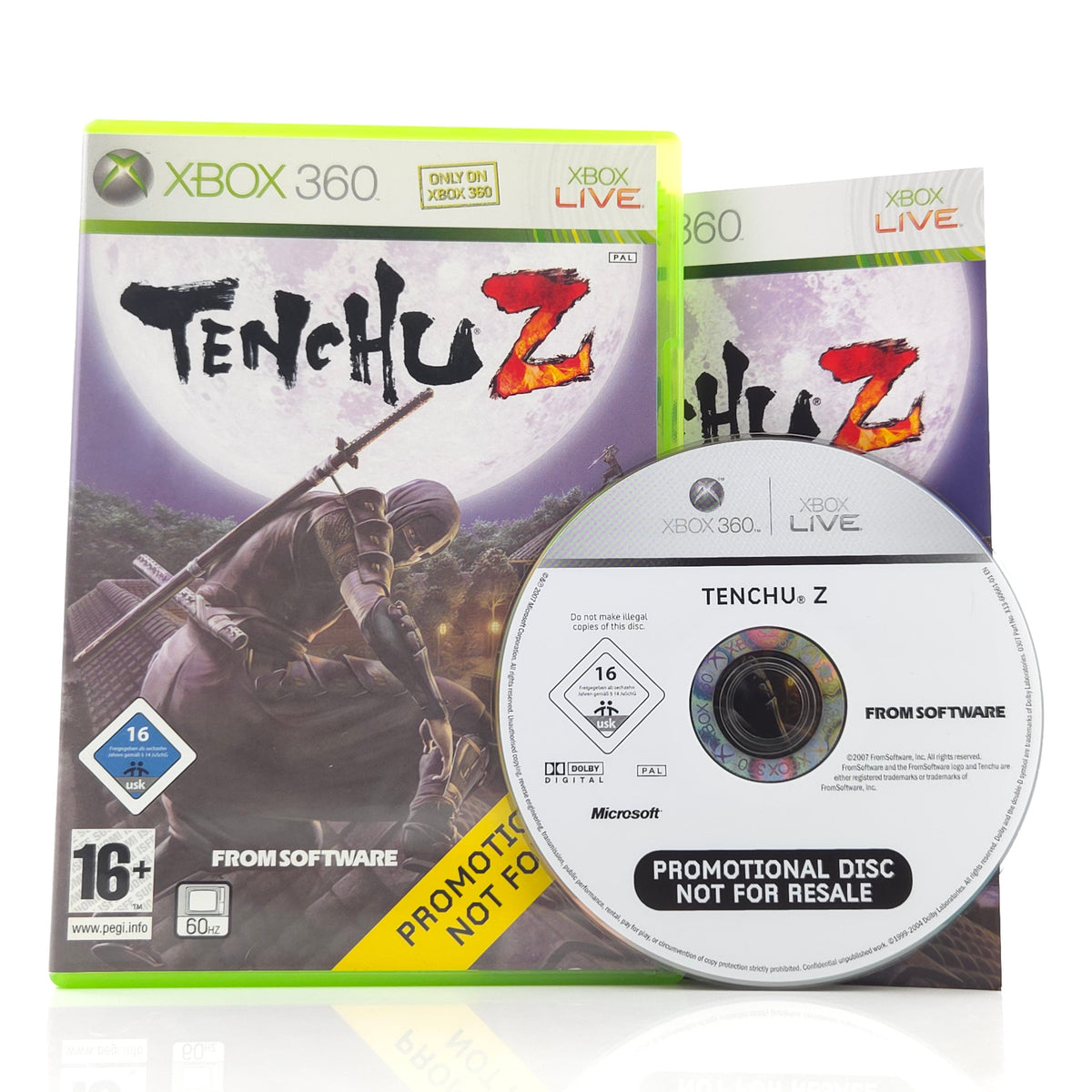 Xbox 360 Spiel Tenchu Z Promo OVP
