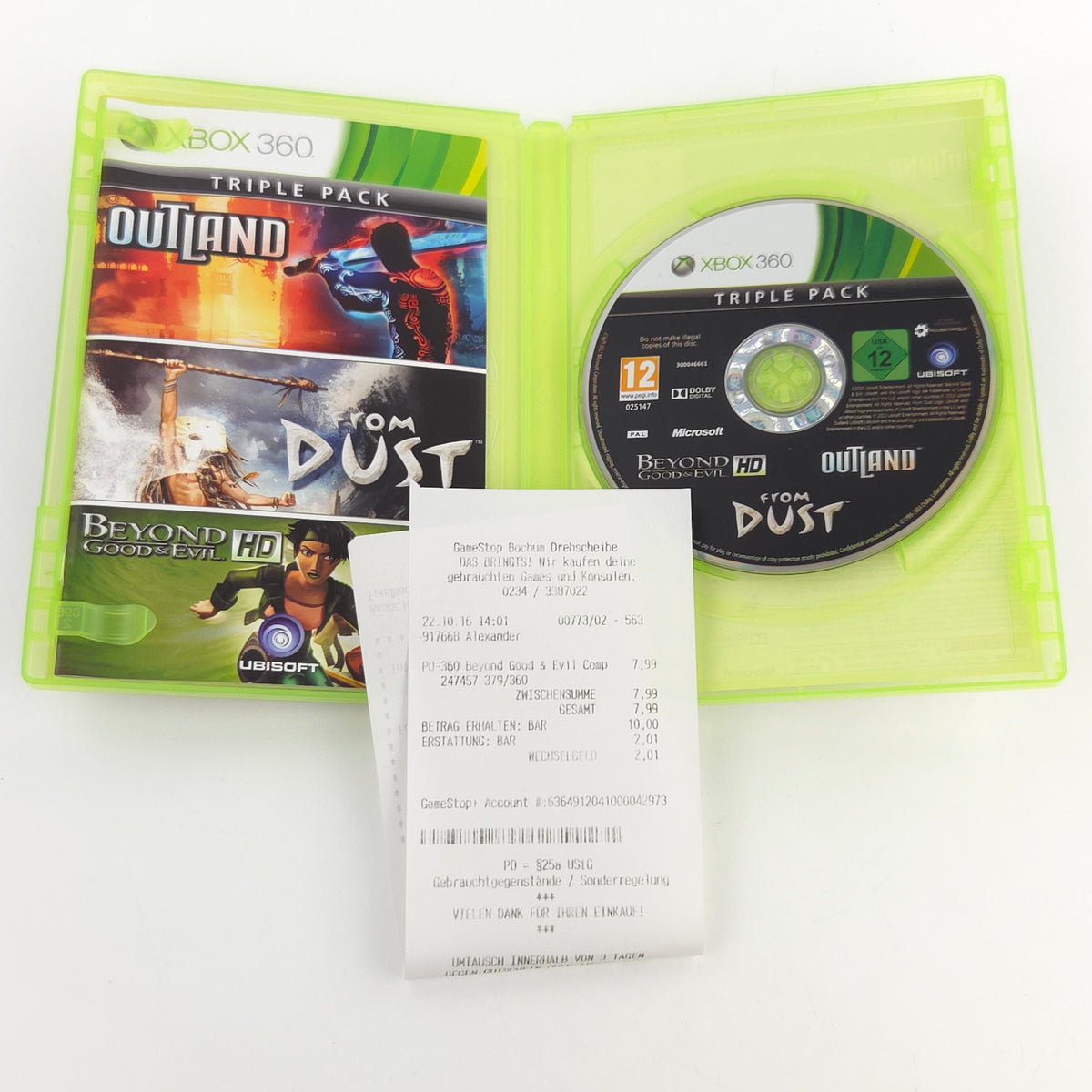 Microsoft Xbox 360 Spiel: Triple Pack - CD Anleitung OVP (DE PAL)