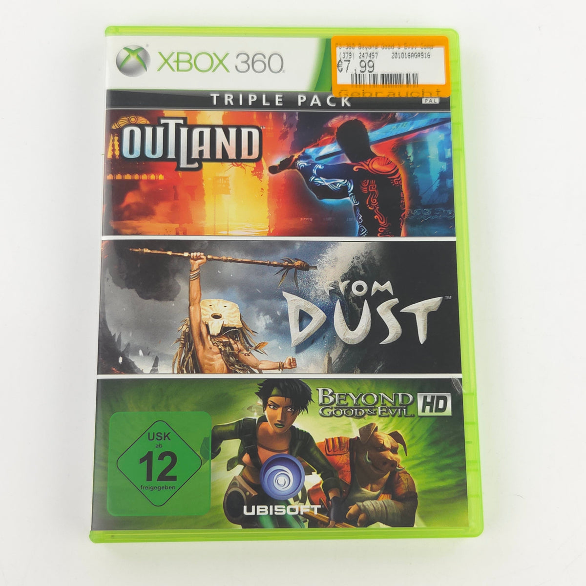 Microsoft Xbox 360 Spiel: Triple Pack - CD Anleitung OVP (DE PAL)
