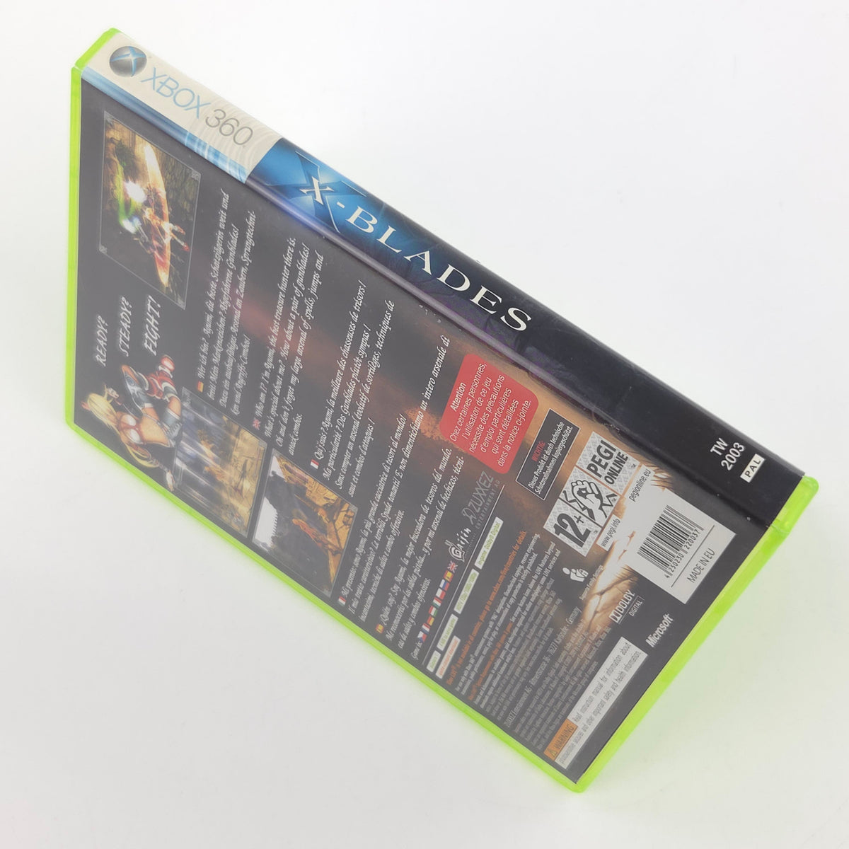 Xbox 360 Spiel X-Blades OVP Sehr gut