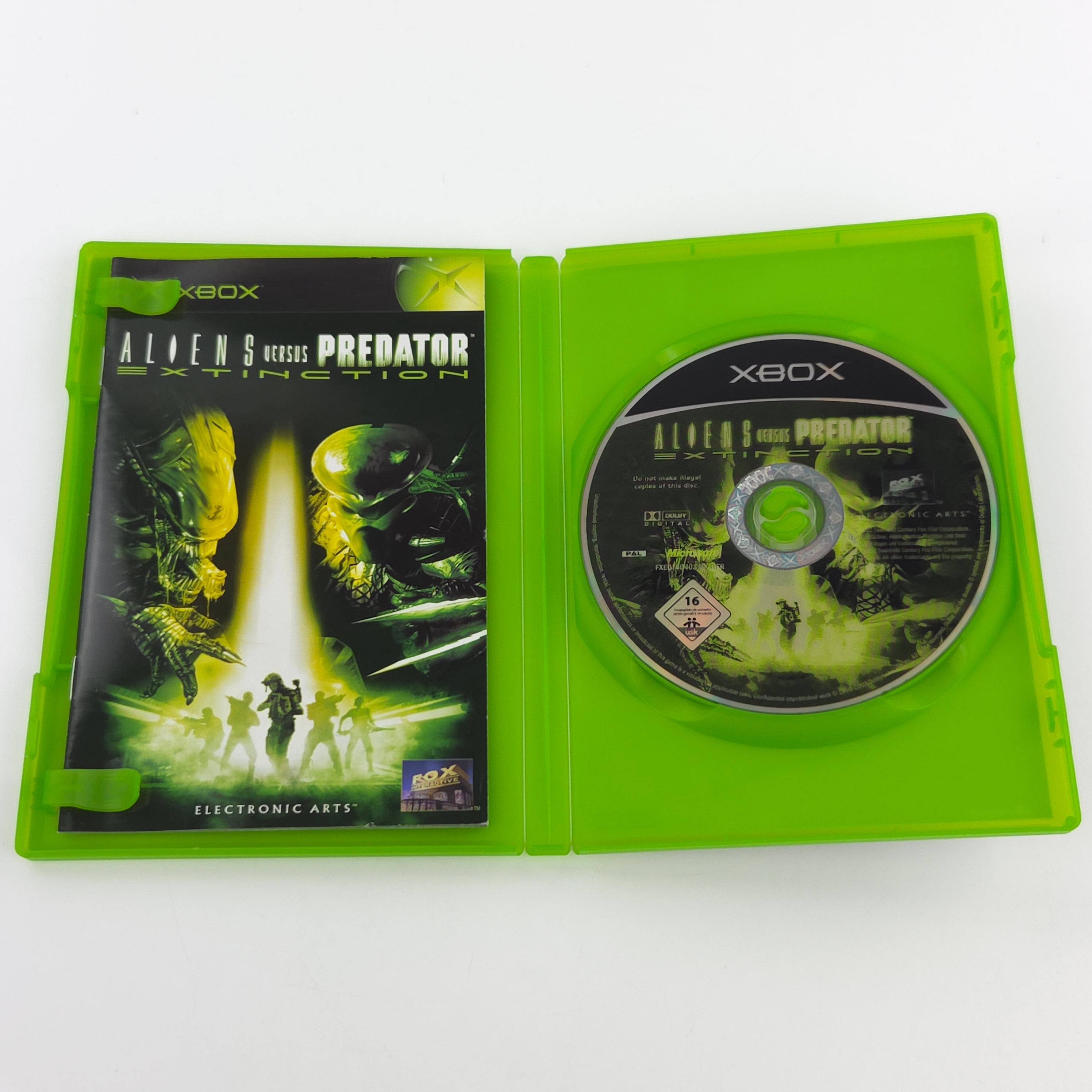 Xbox Classic Spiel – Alien Versus Predator Extinction (PAL)