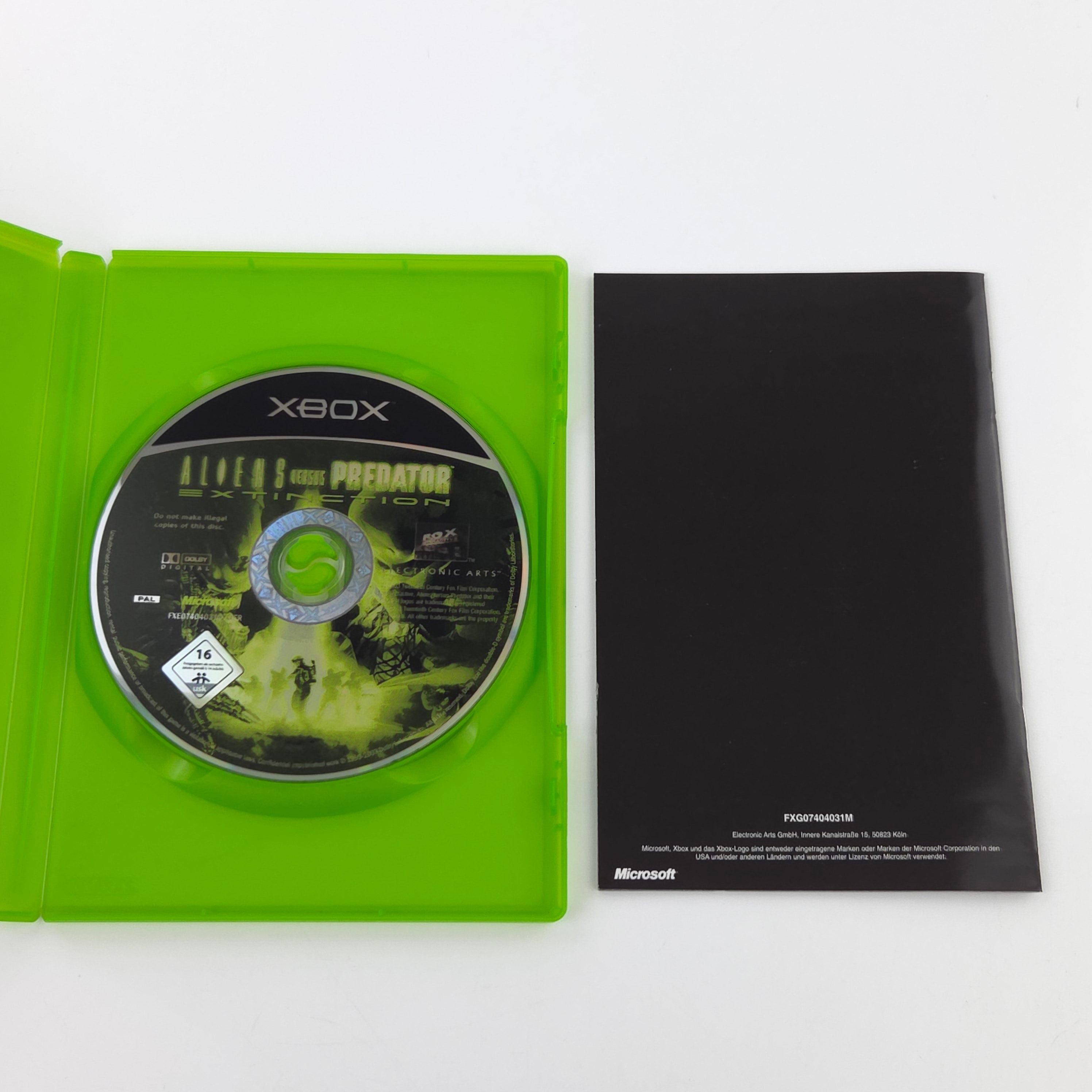 Xbox Classic Spiel – Alien Versus Predator Extinction (PAL)