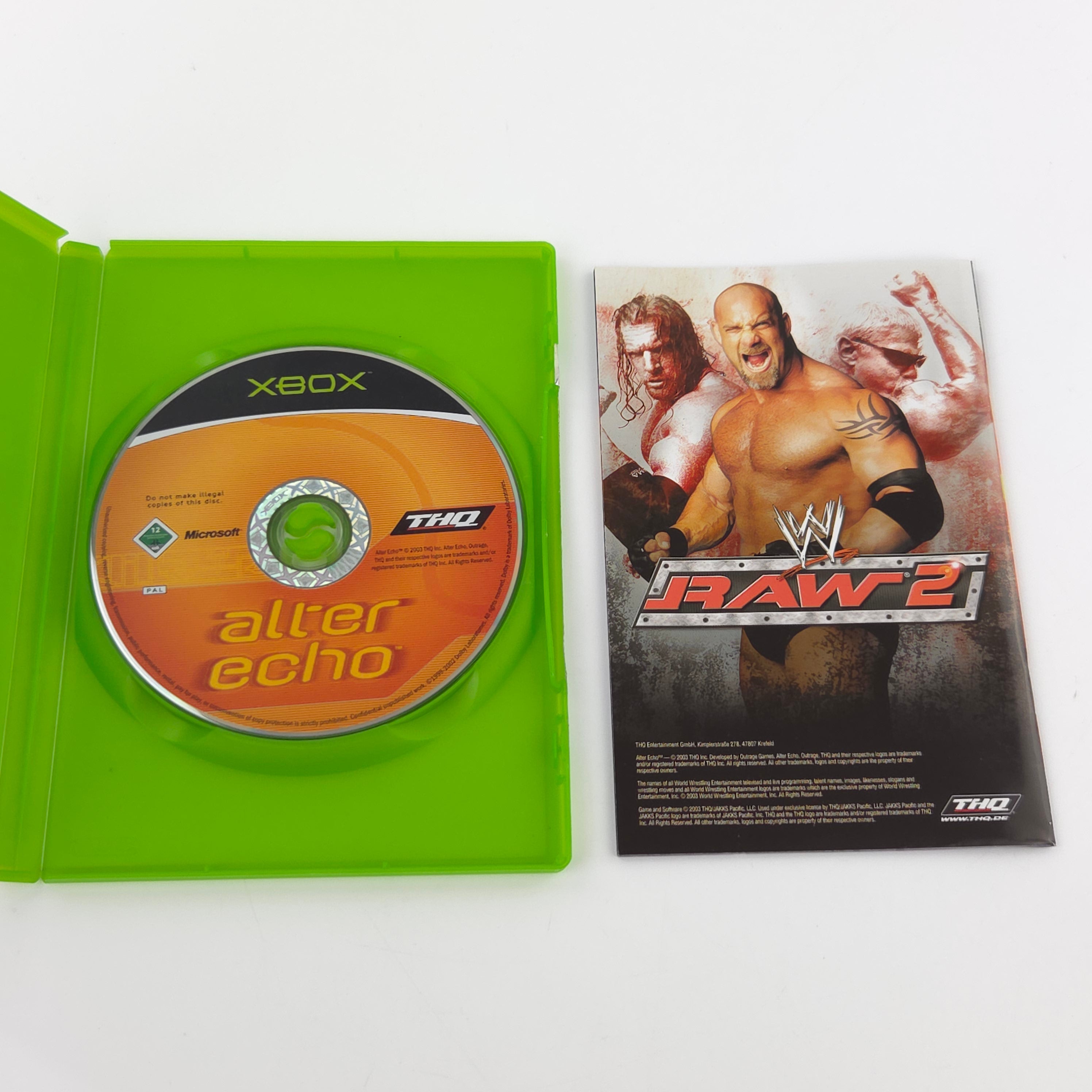 Xbox Classic Spiel – Alter Echo (OVP DE PAL)