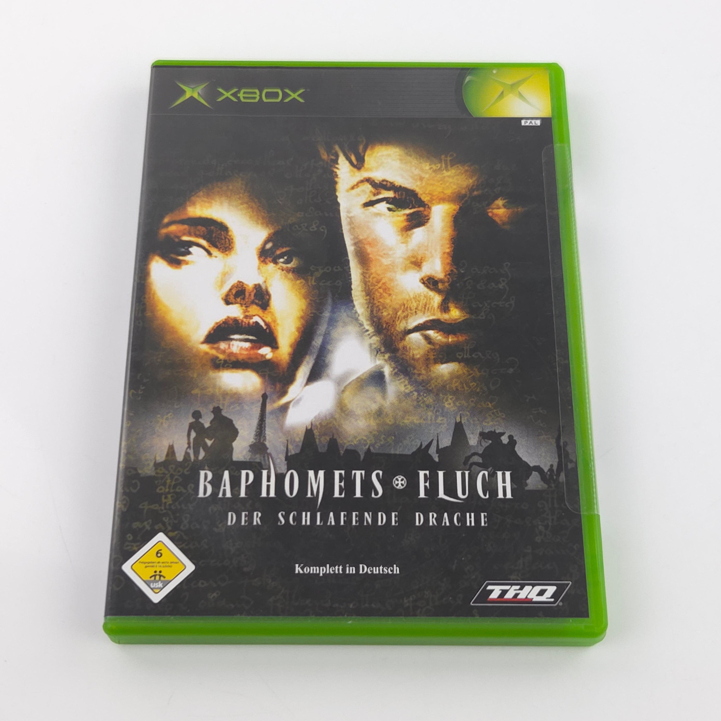 Xbox Classic Spiel – Baphomets Fluch Der Schlafende Drache