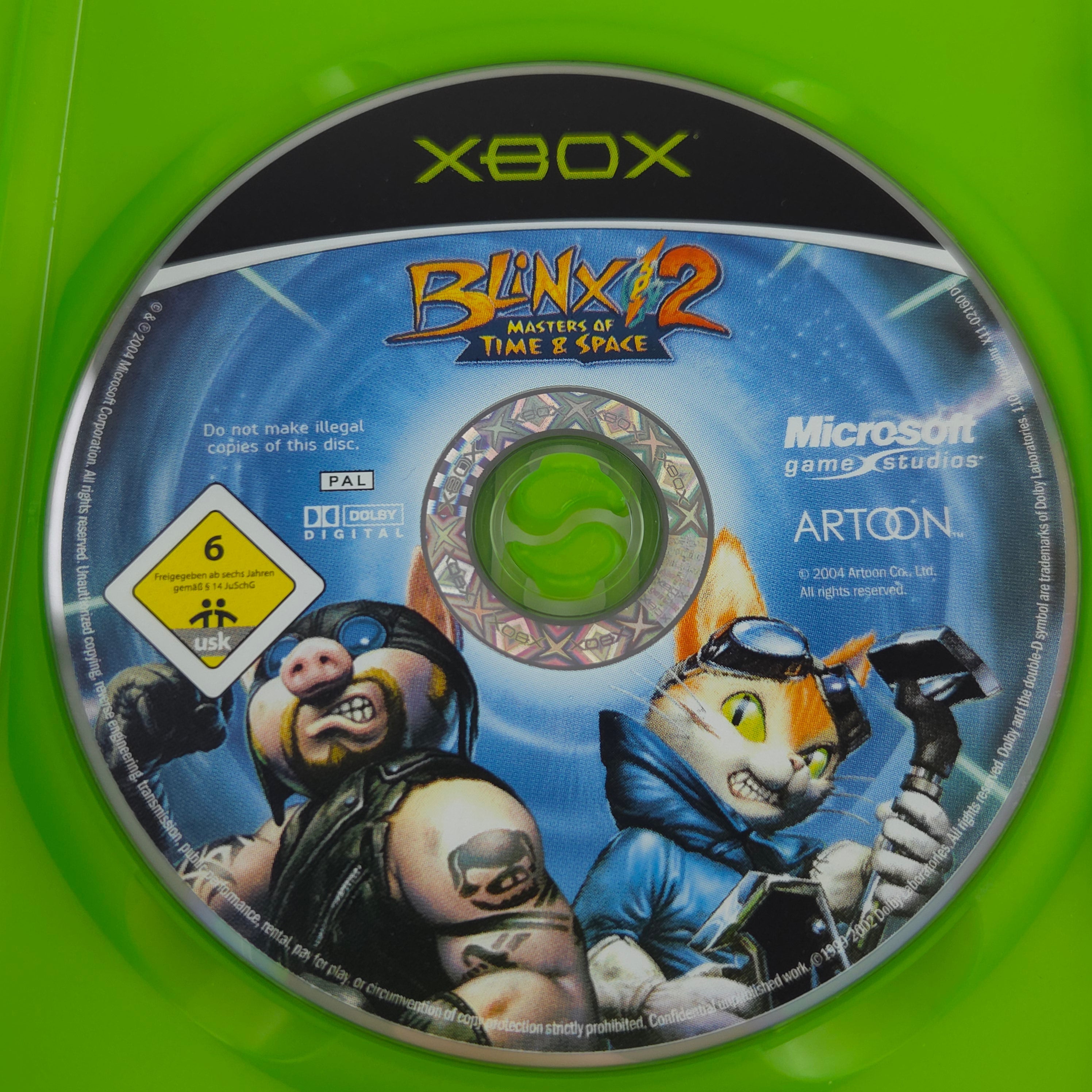 Xbox Classic Spiel – Blinx 2 Master of Time & Space OVP