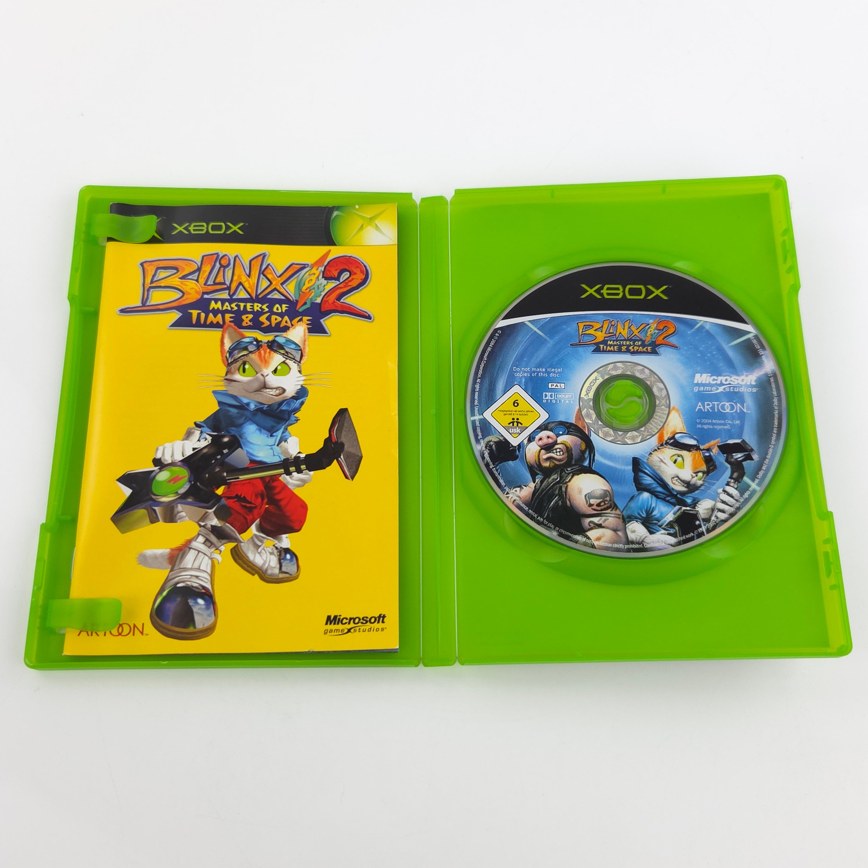 Xbox Classic Spiel – Blinx 2 Master of Time & Space OVP
