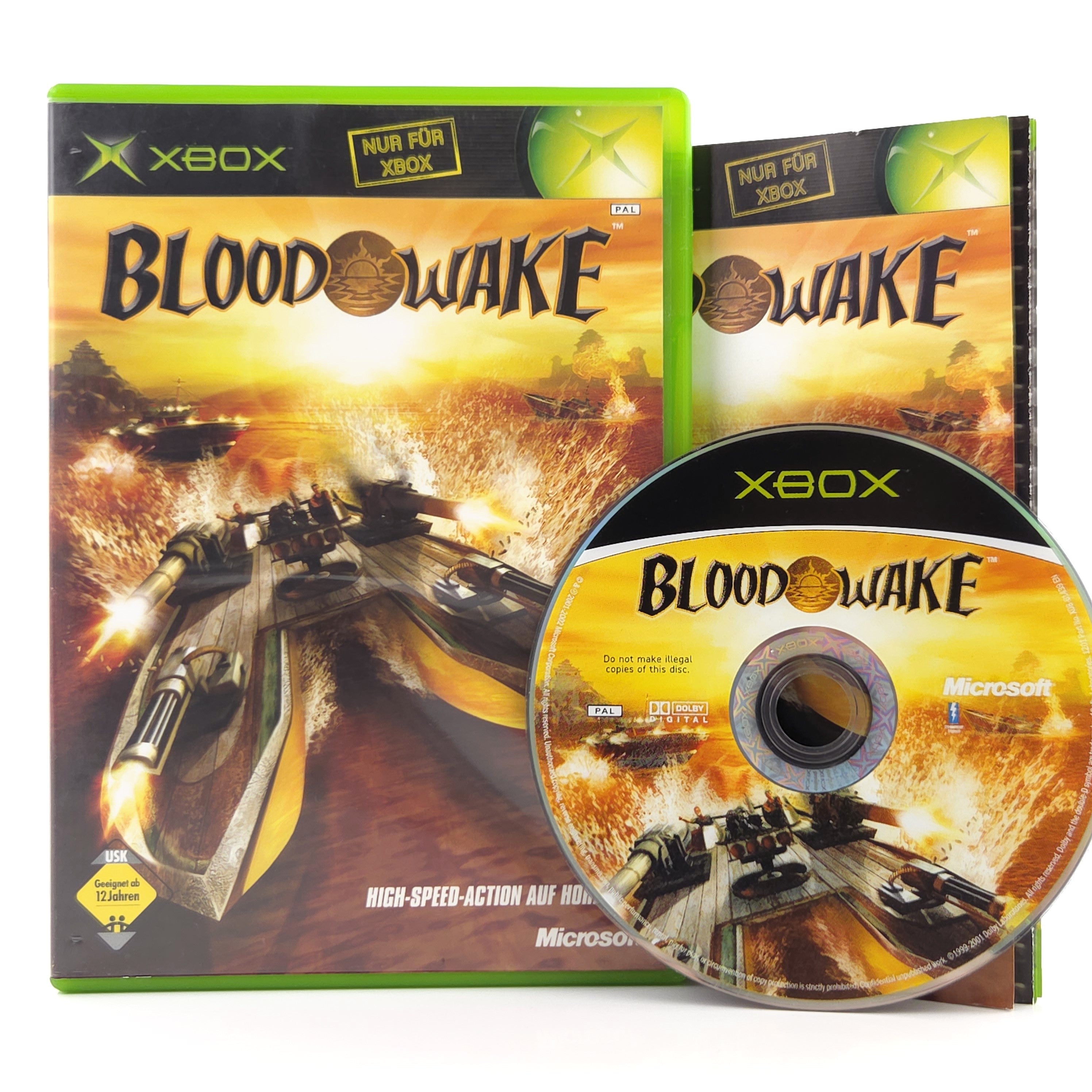 Xbox Classic Spiel – Blood Wake (OVP PAL)