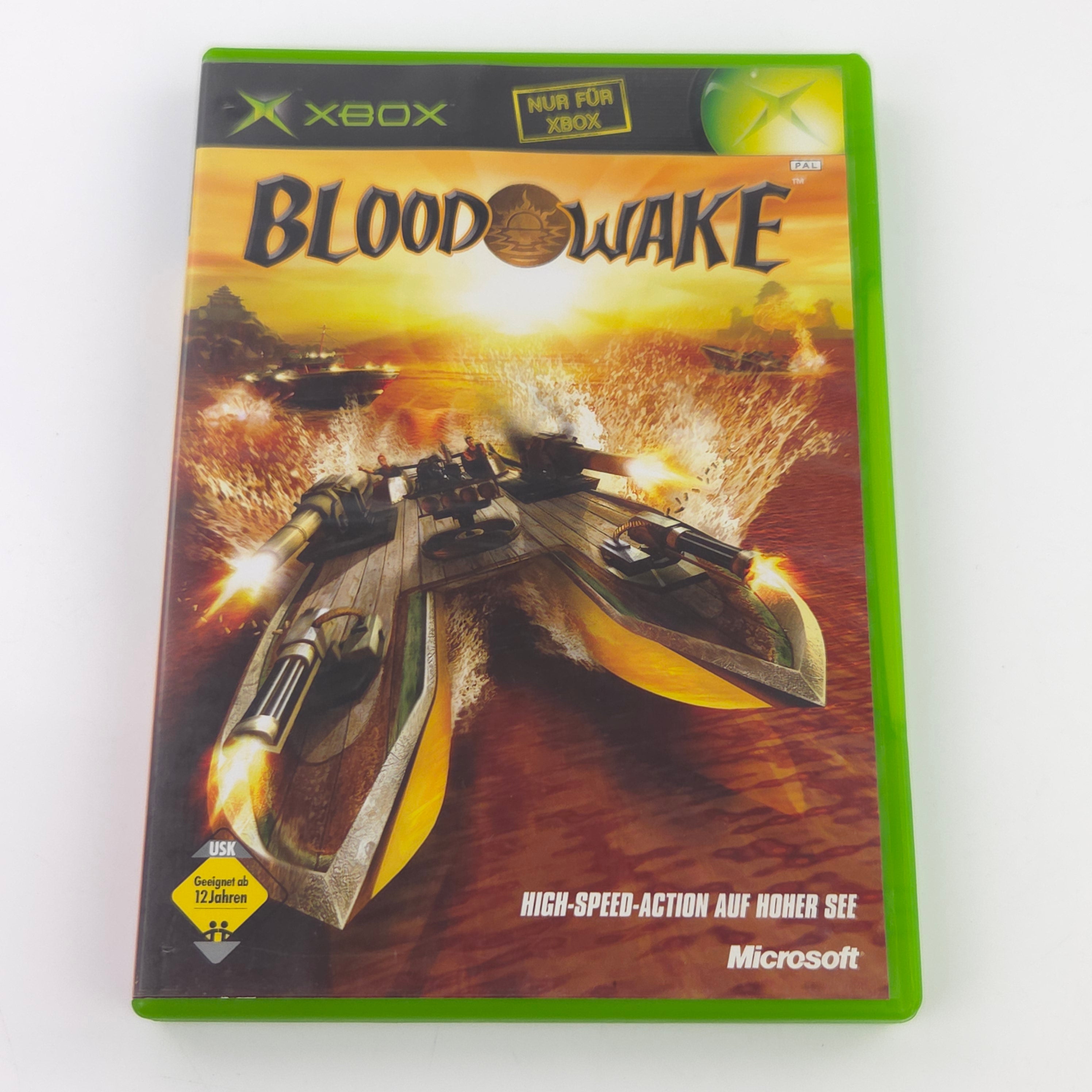 Xbox Classic Spiel – Blood Wake (OVP PAL)