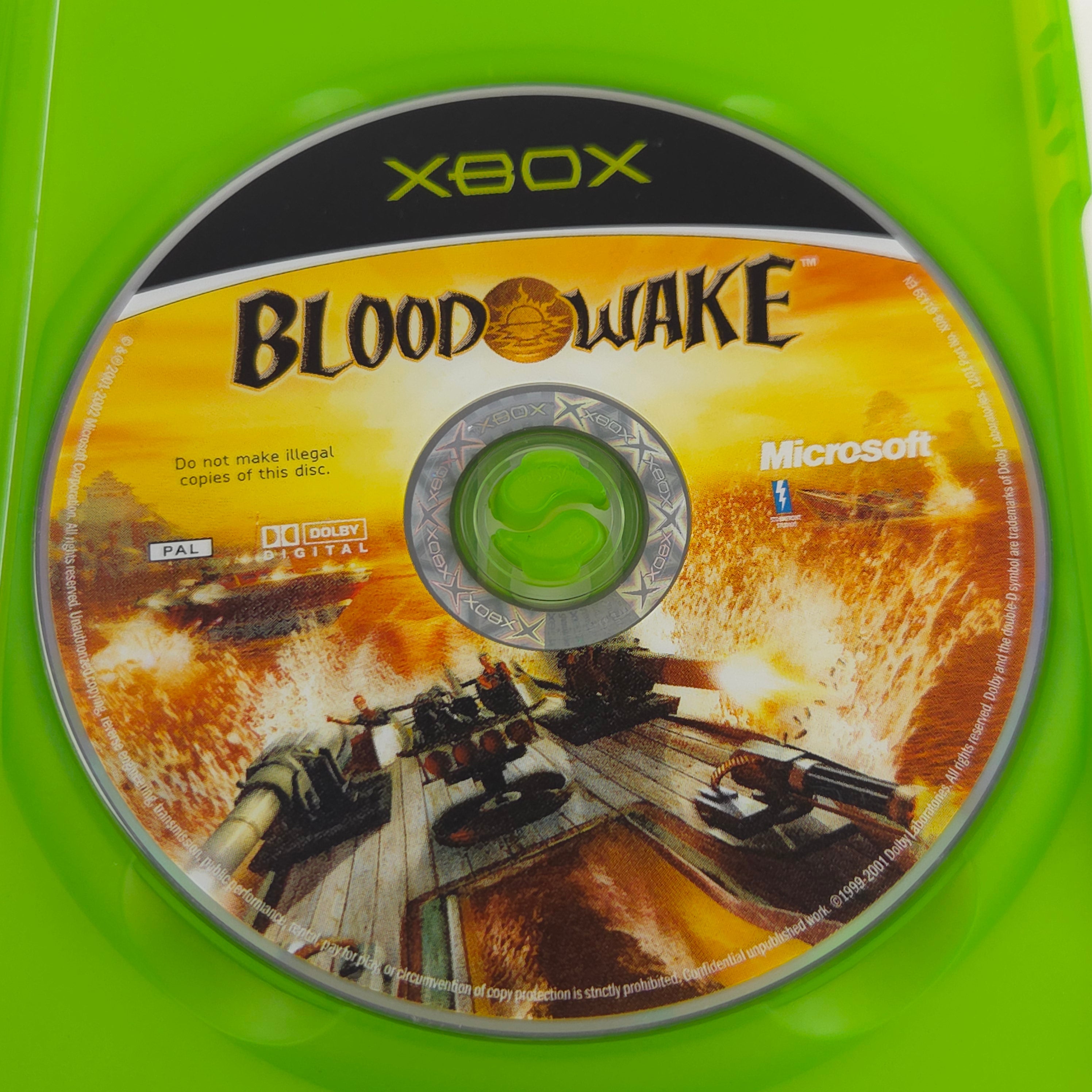 Xbox Classic Spiel – Blood Wake (OVP PAL)
