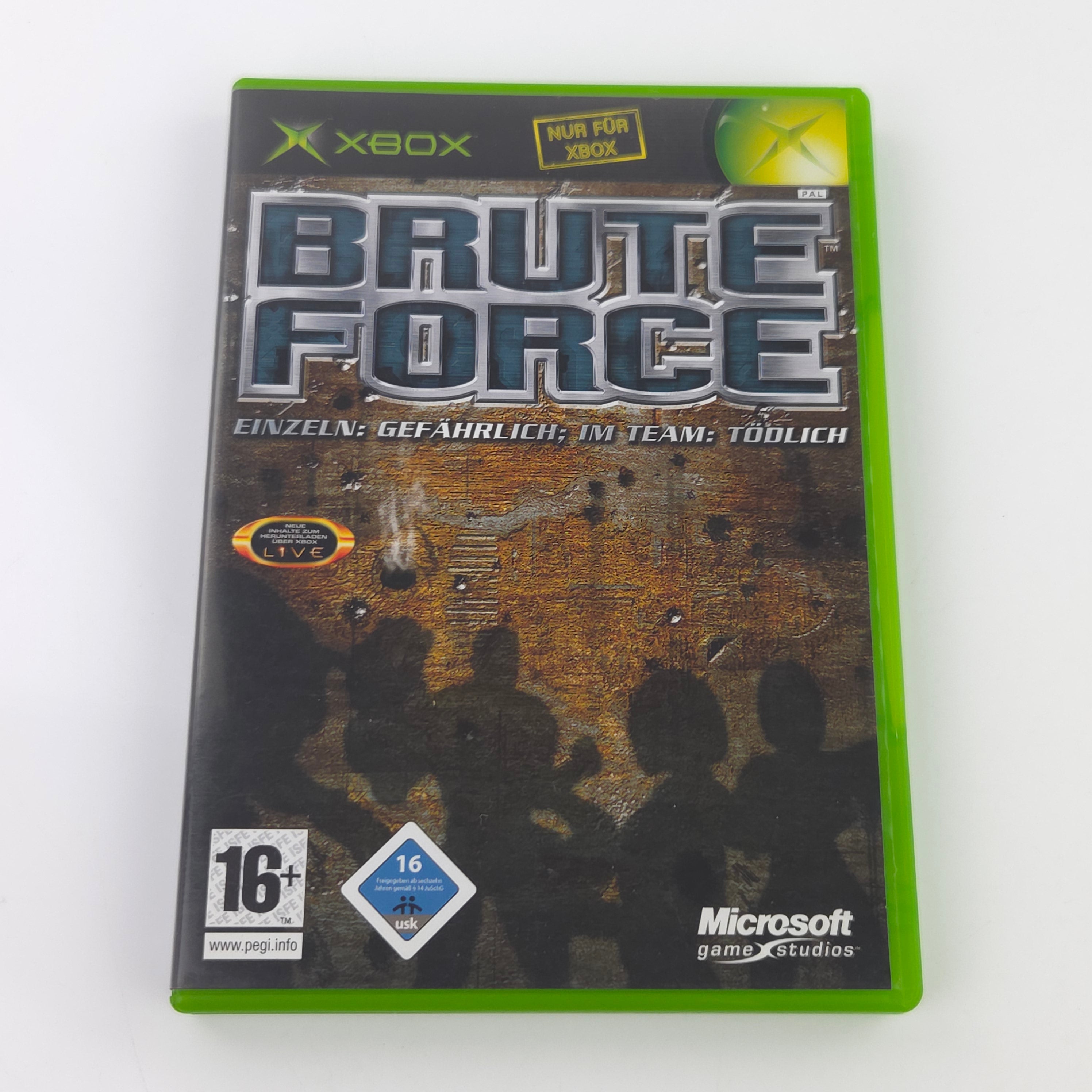 Xbox Classic Spiel – Brute Force (OVP DE PAL)