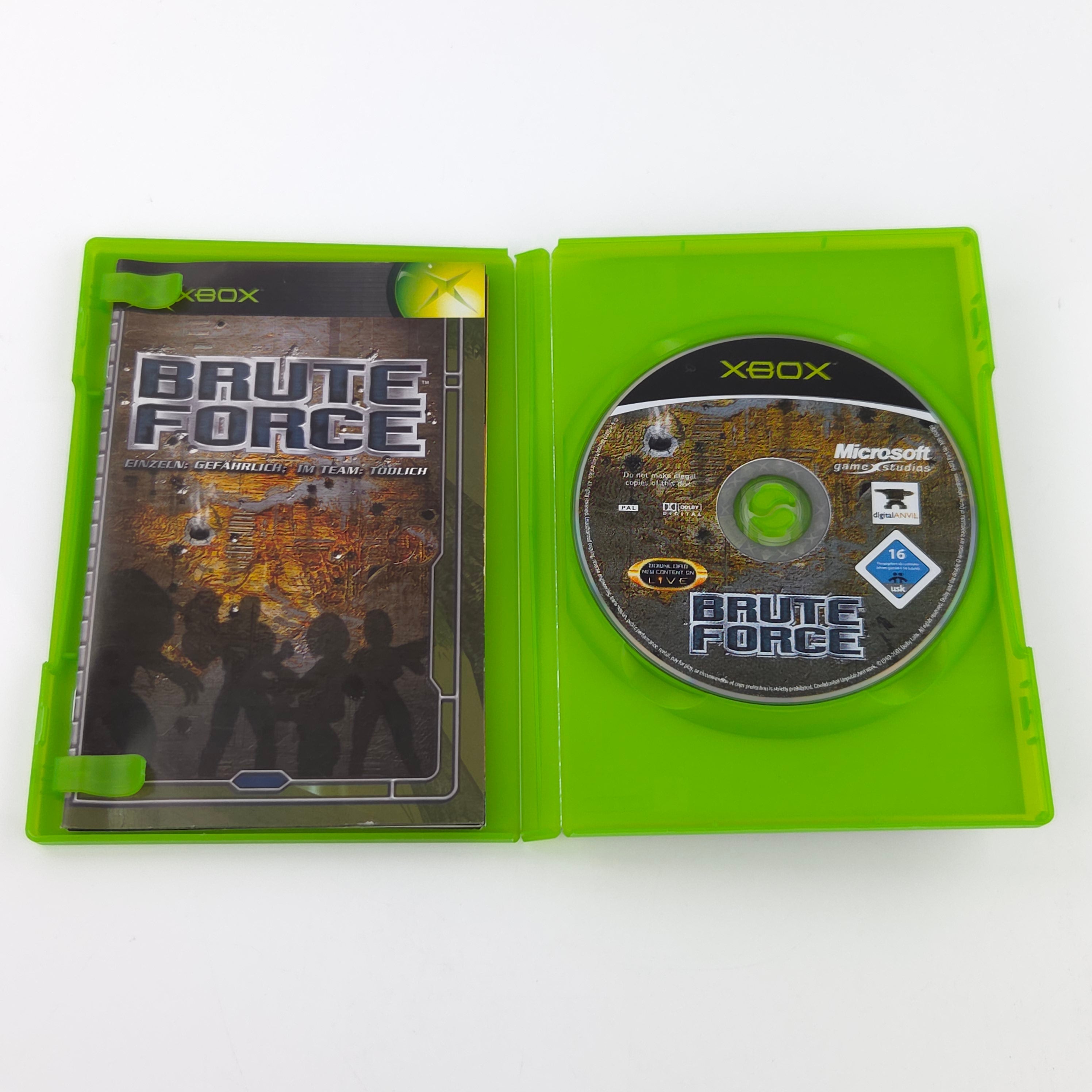 Xbox Classic Spiel – Brute Force (OVP DE PAL)