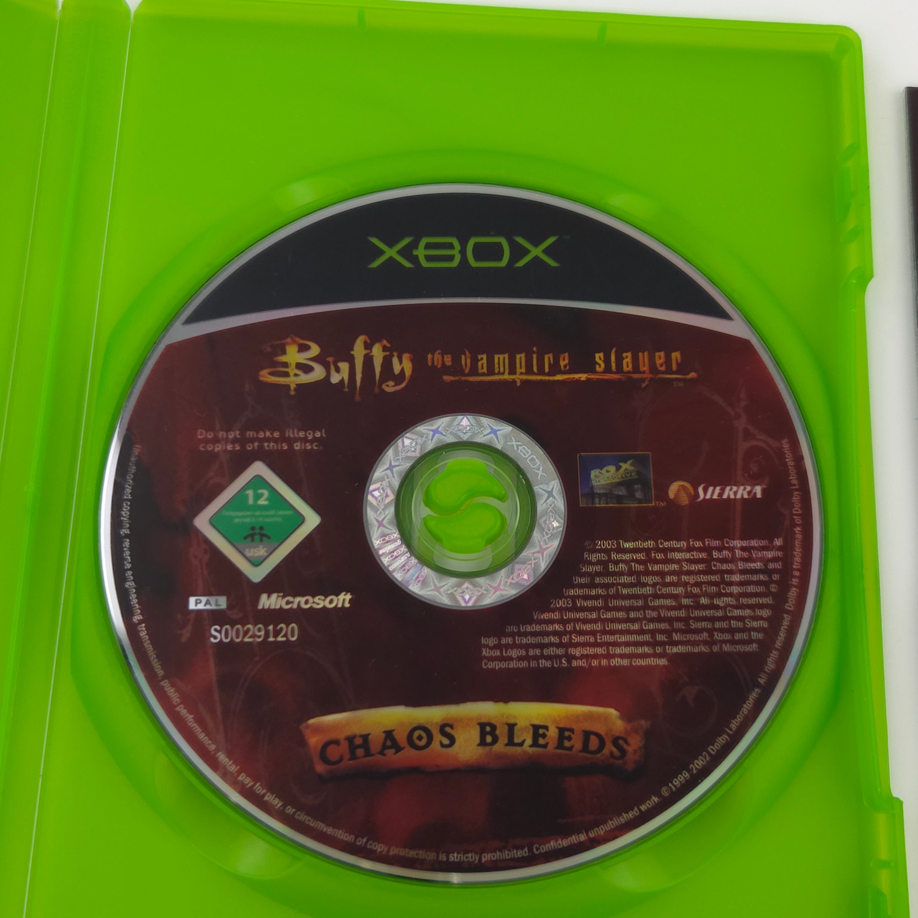 Xbox Classic Spiel – Buffy Im Bann der Dämonen (OVP)