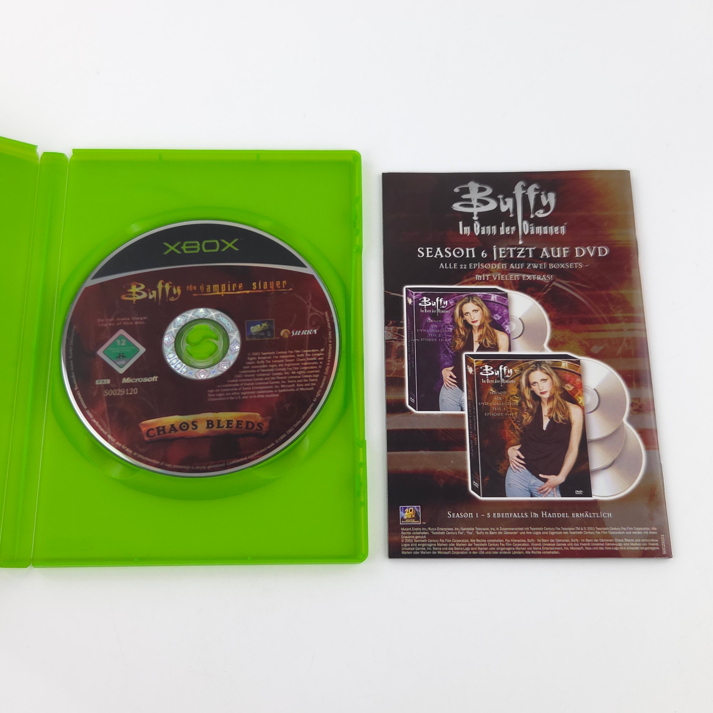 Xbox Classic Spiel – Buffy Im Bann der Dämonen (OVP)