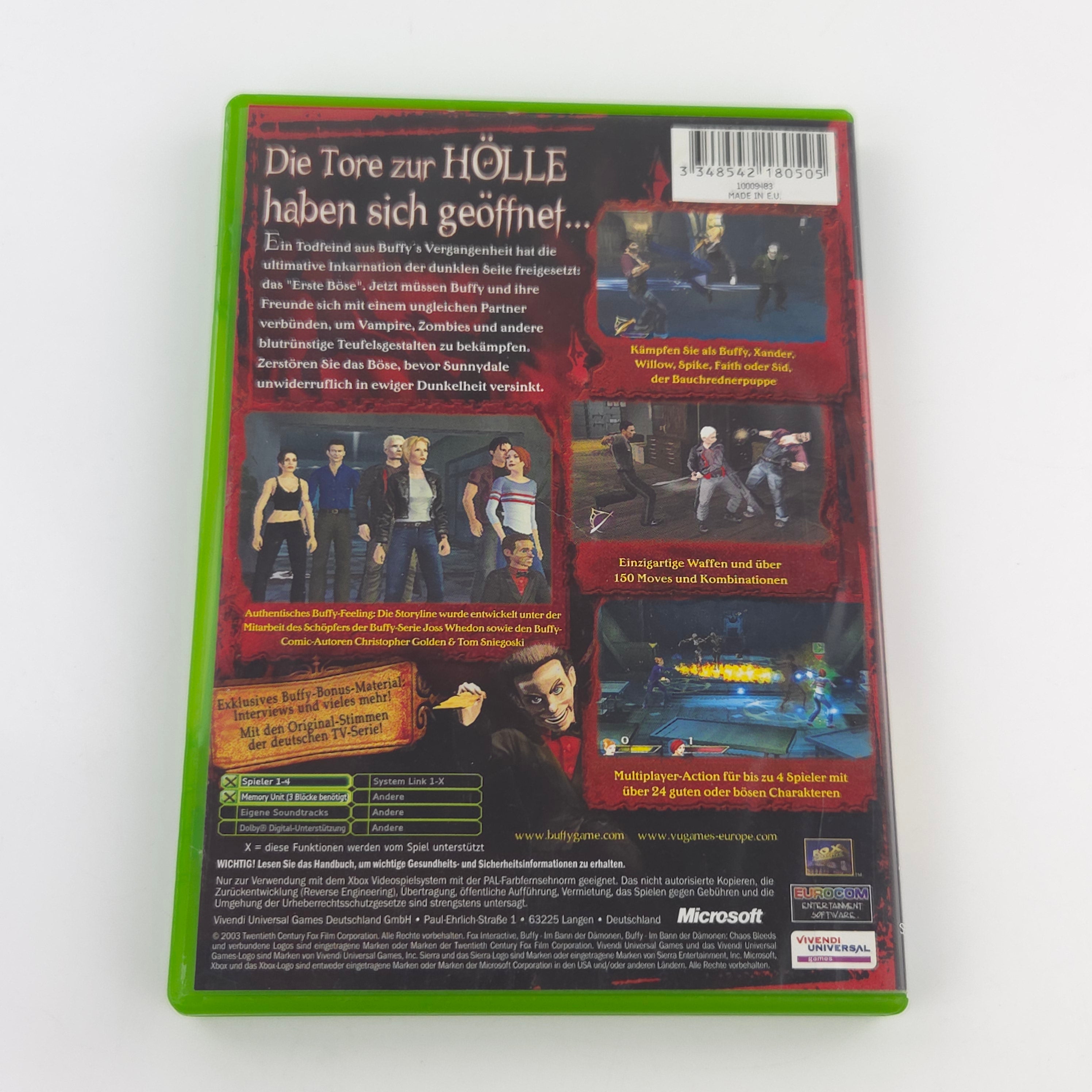 Xbox Classic Spiel – Buffy Im Bann der Dämonen (OVP)
