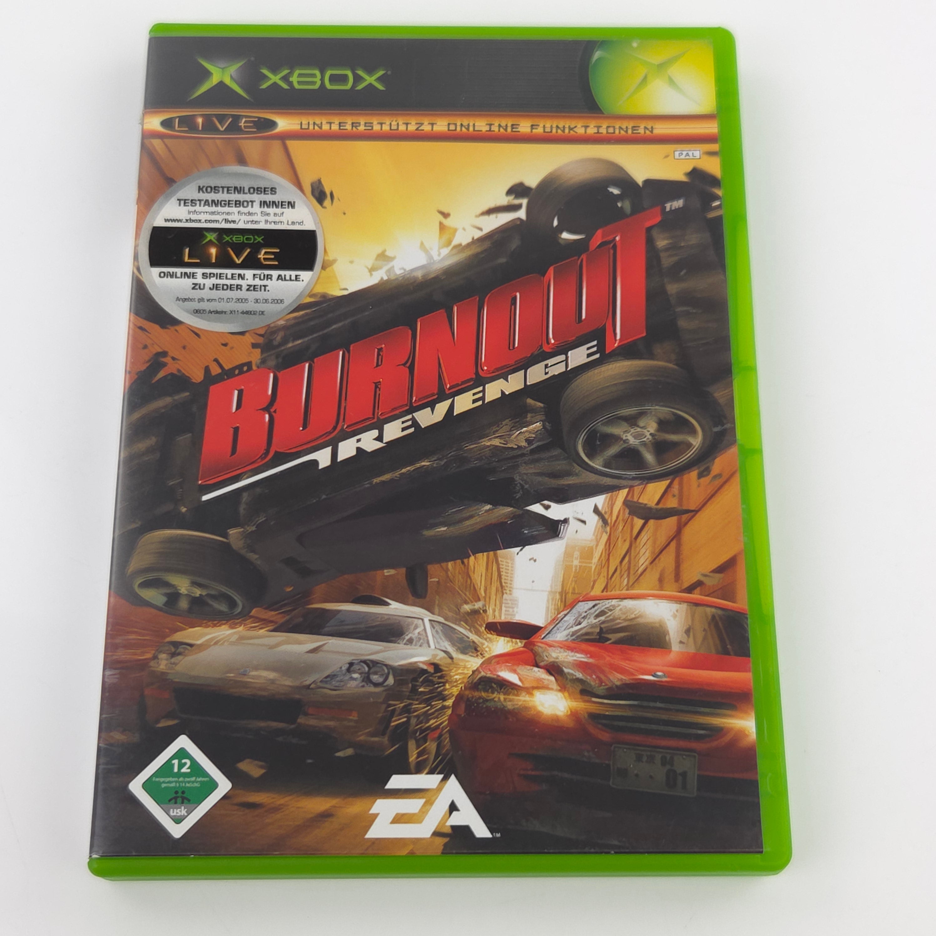 Xbox Classic Spiel – Burnout Revenge (OVP PAL)
