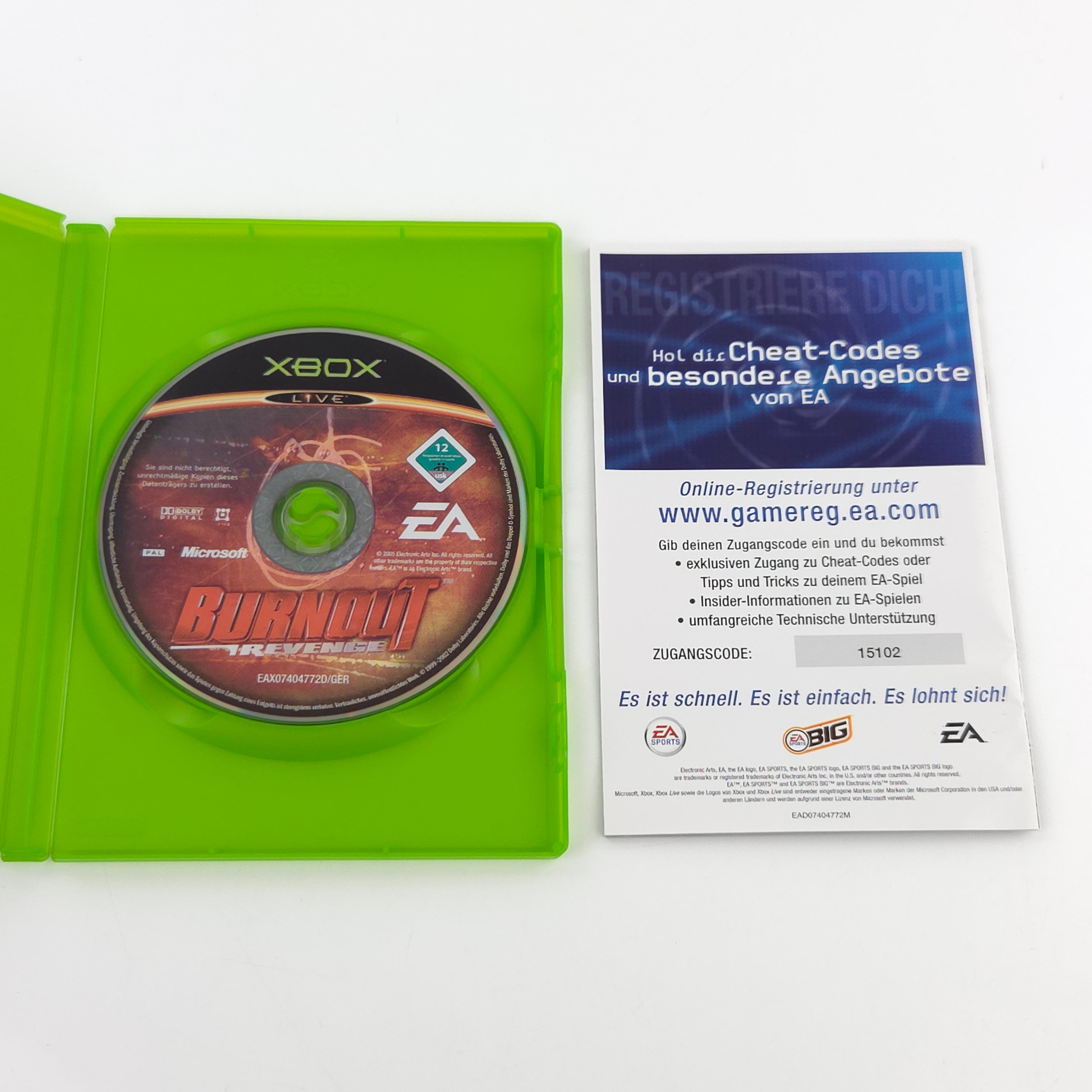 Xbox Classic Spiel – Burnout Revenge (OVP PAL)