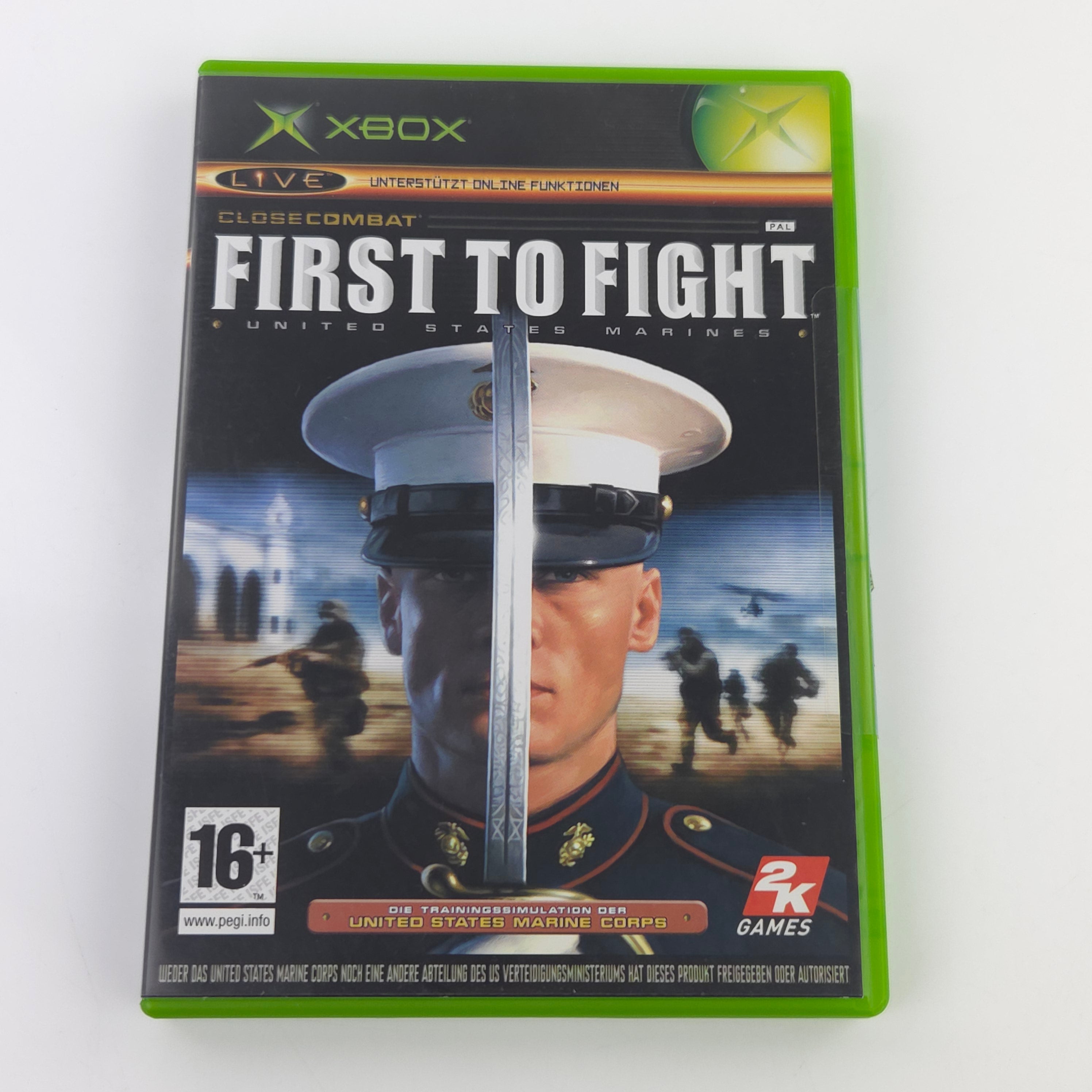 Xbox Classic Spiel – Close Combat First to Fight (PAL)