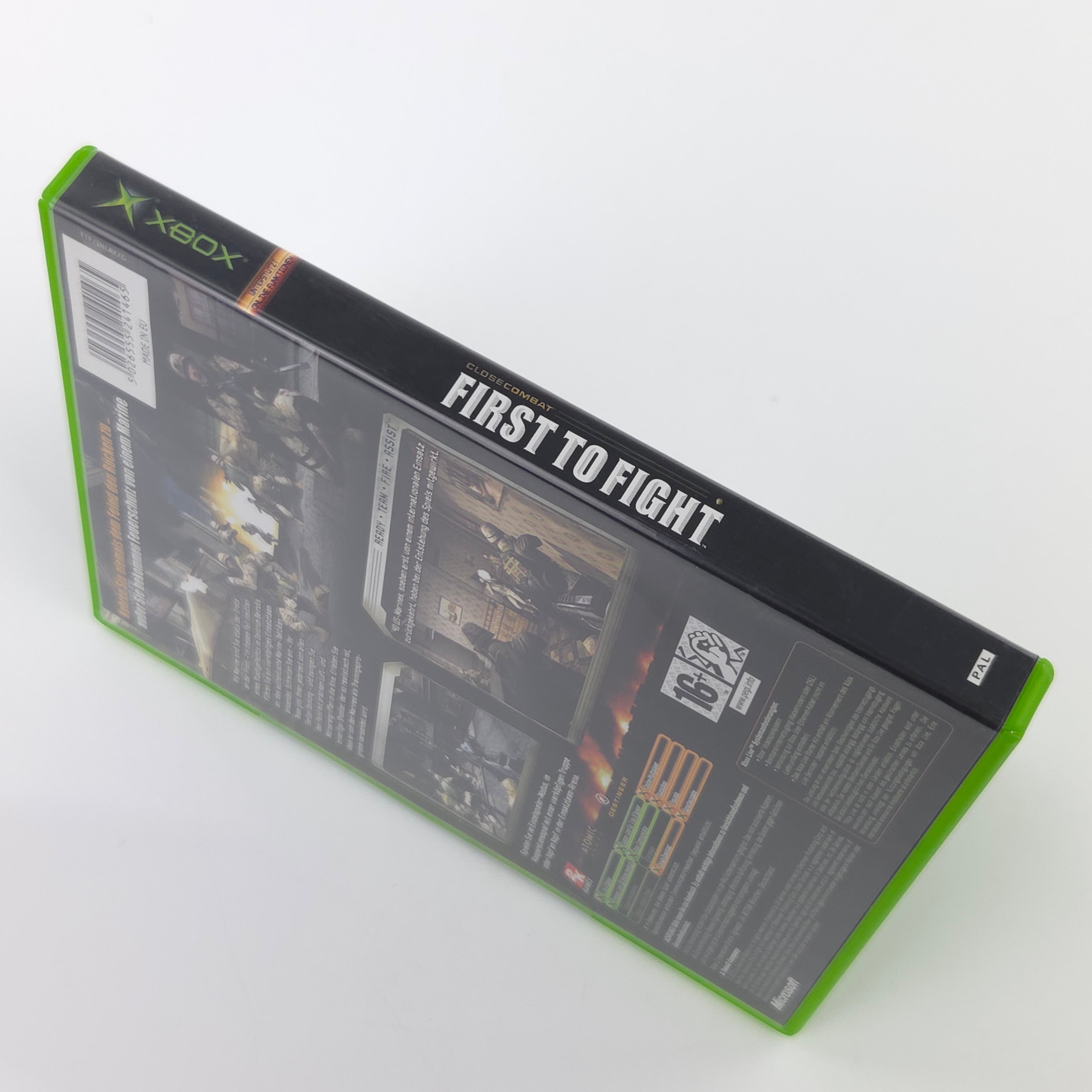 Xbox Classic Spiel – Close Combat First to Fight (PAL)