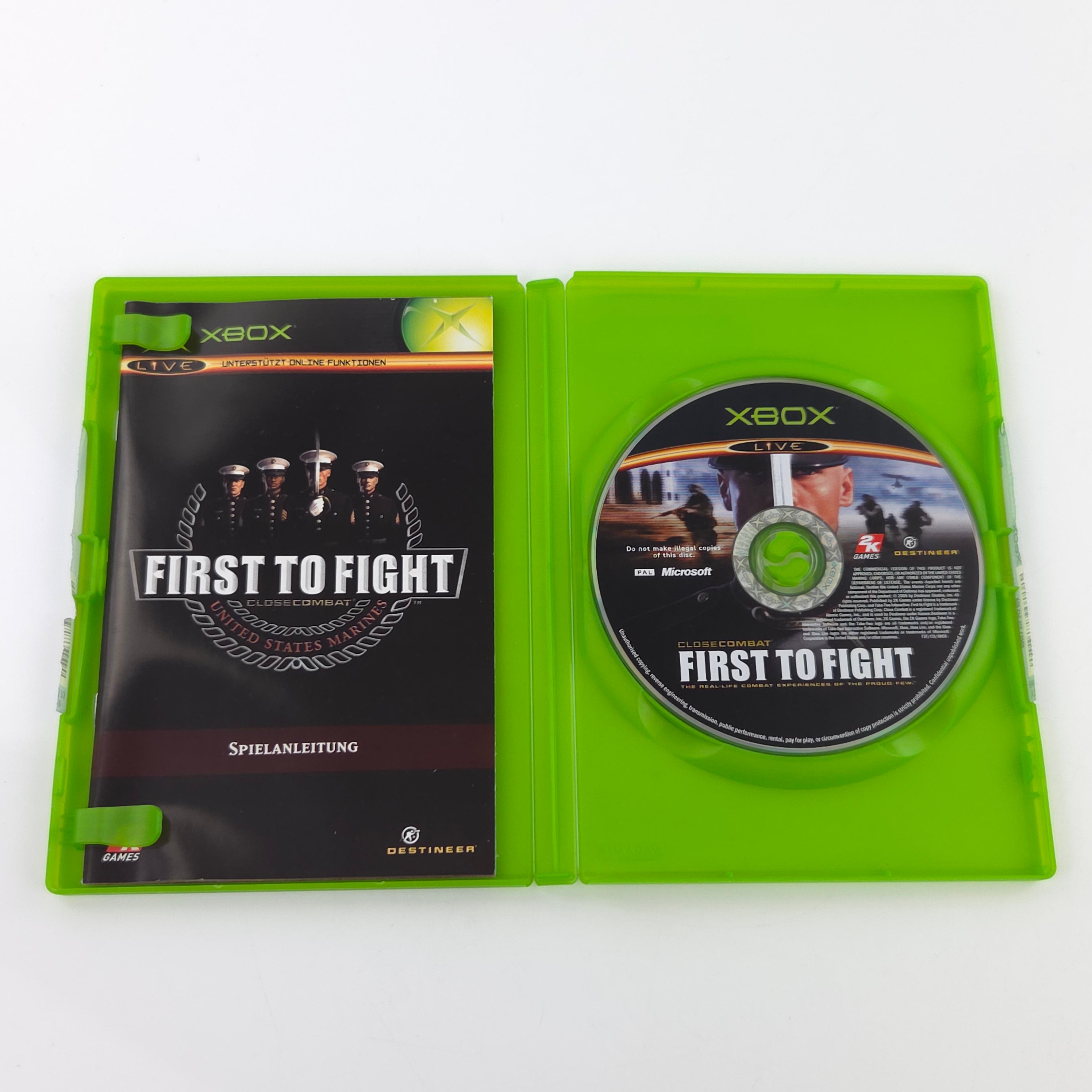 Xbox Classic Spiel – Close Combat First to Fight (PAL)