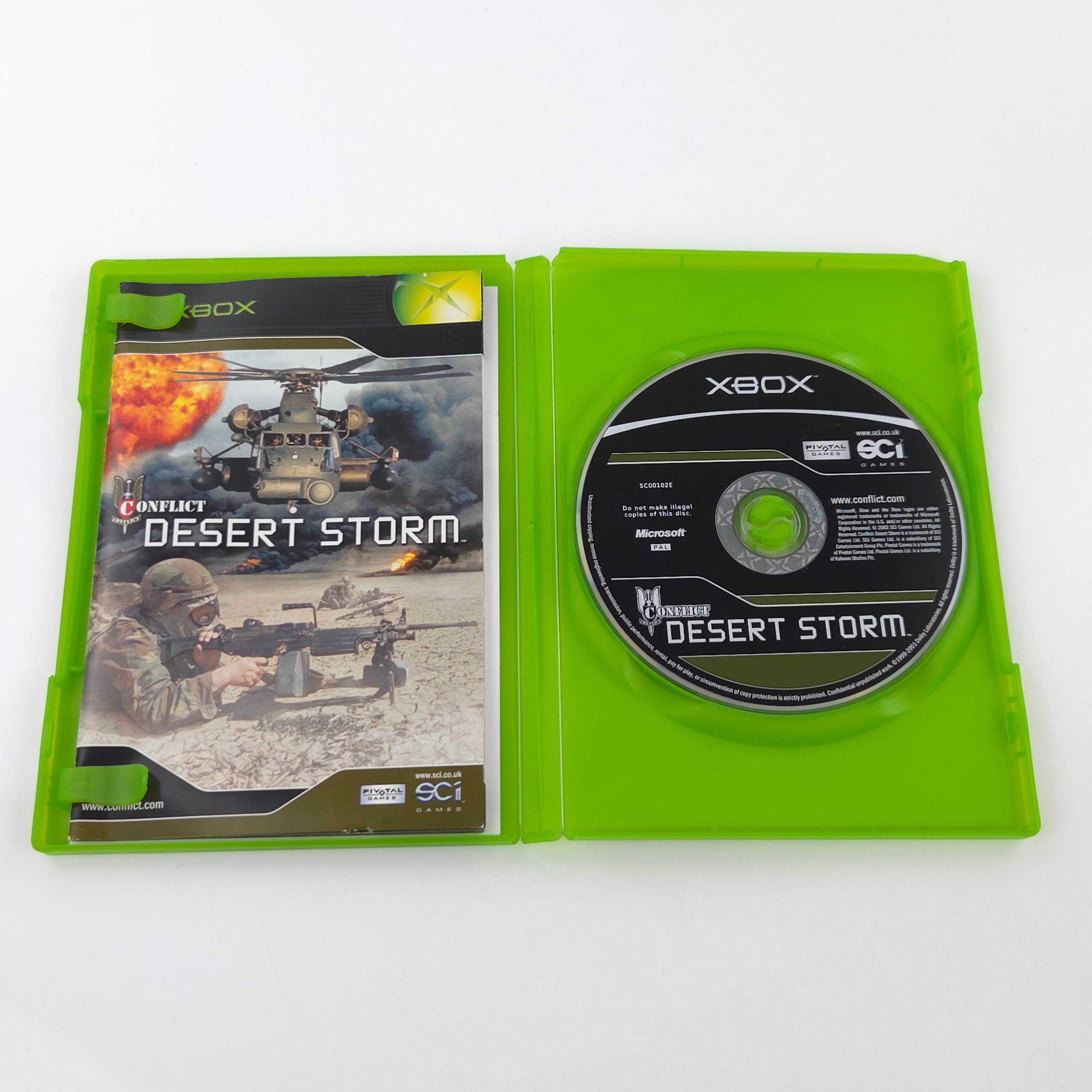 Xbox Classic Spiel – Conflict Desert Storm I & II PAL