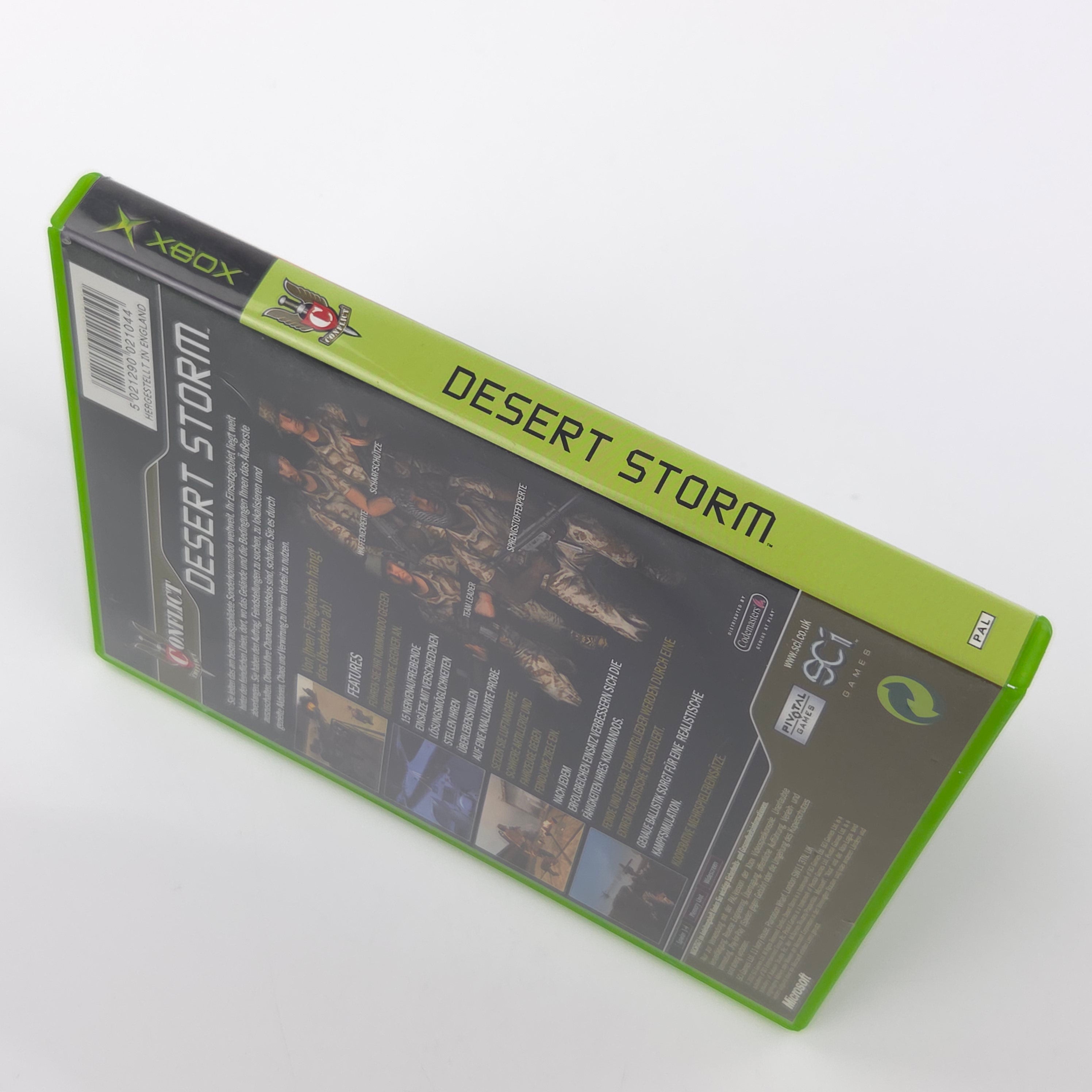 Xbox Classic Spiel – Conflict Desert Storm I & II PAL