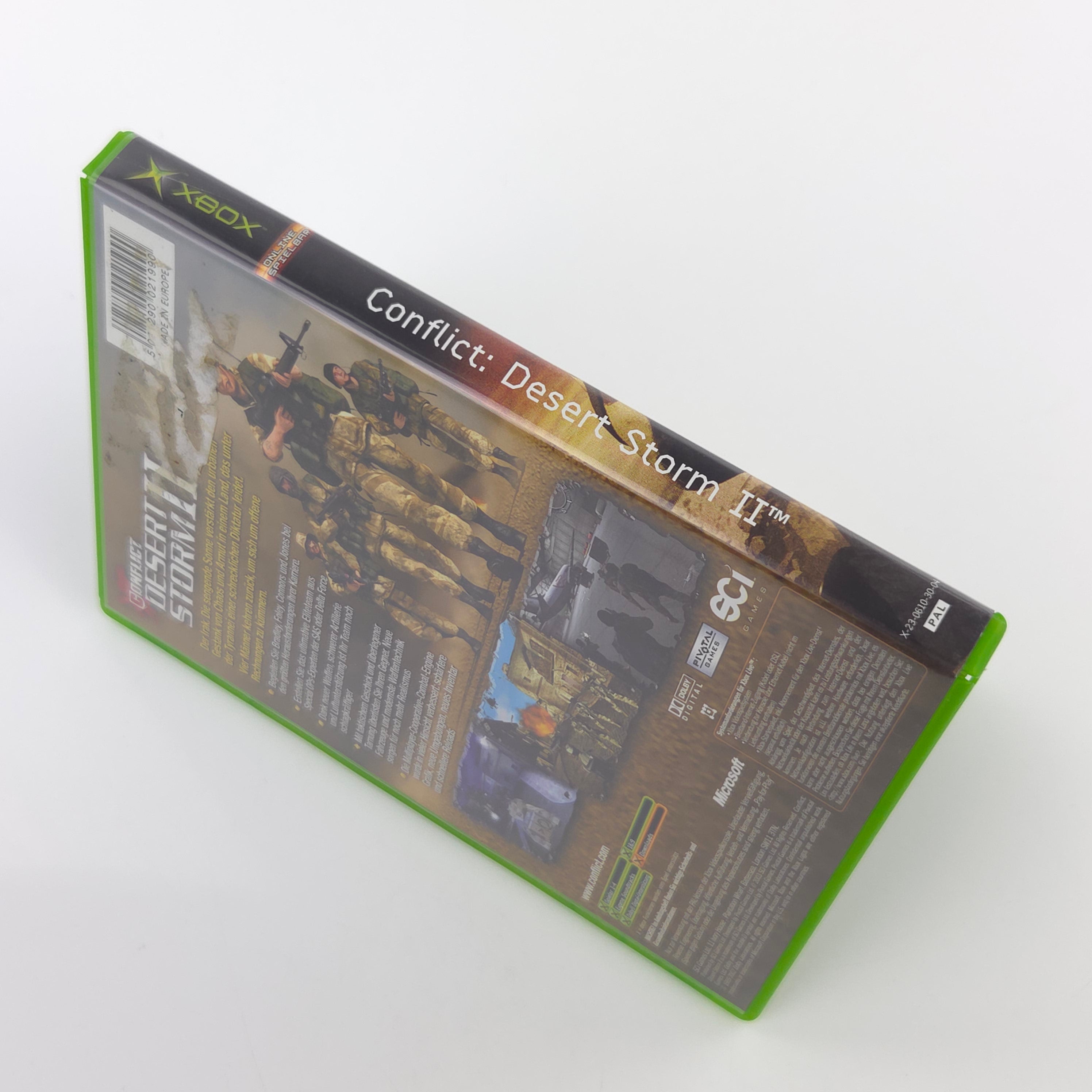 Xbox Classic Spiel – Conflict Desert Storm I & II PAL
