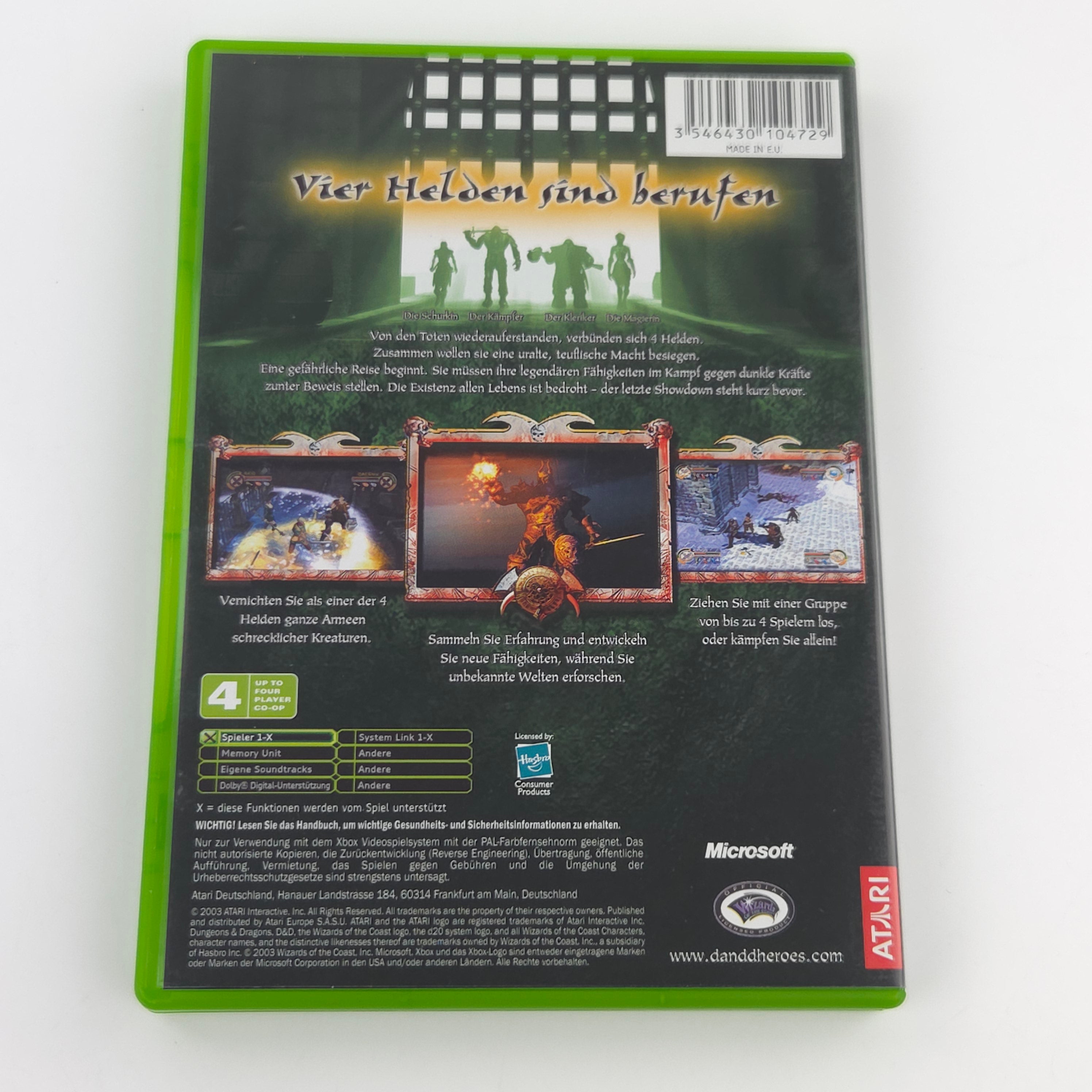 Xbox Classic Spiel – Dungeons & Dragons Heroes (PAL)
