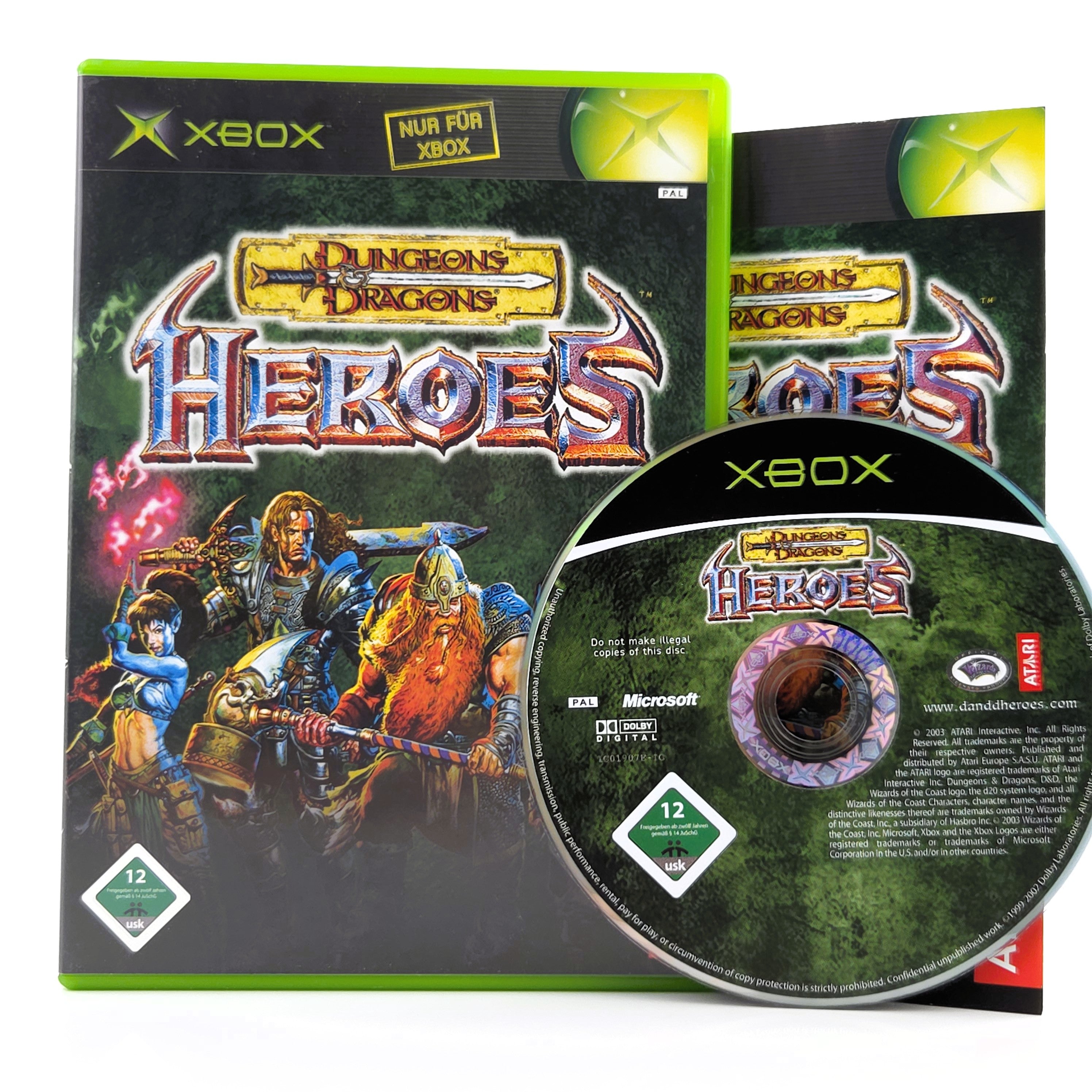 Xbox Classic Spiel – Dungeons & Dragons Heroes (PAL)
