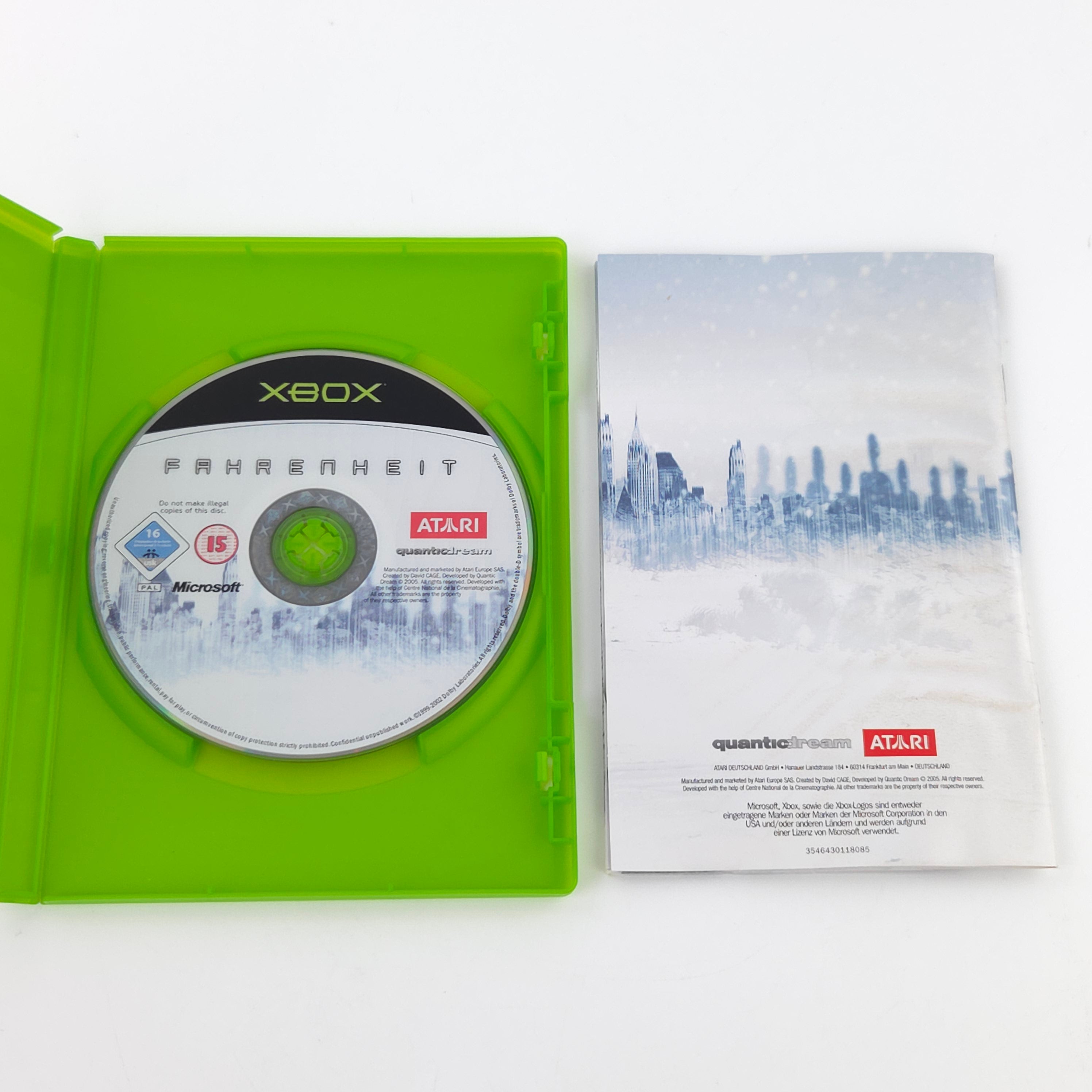 Xbox Classic Spiel – Fahrenheit (DEUTSCH PAL OVP)