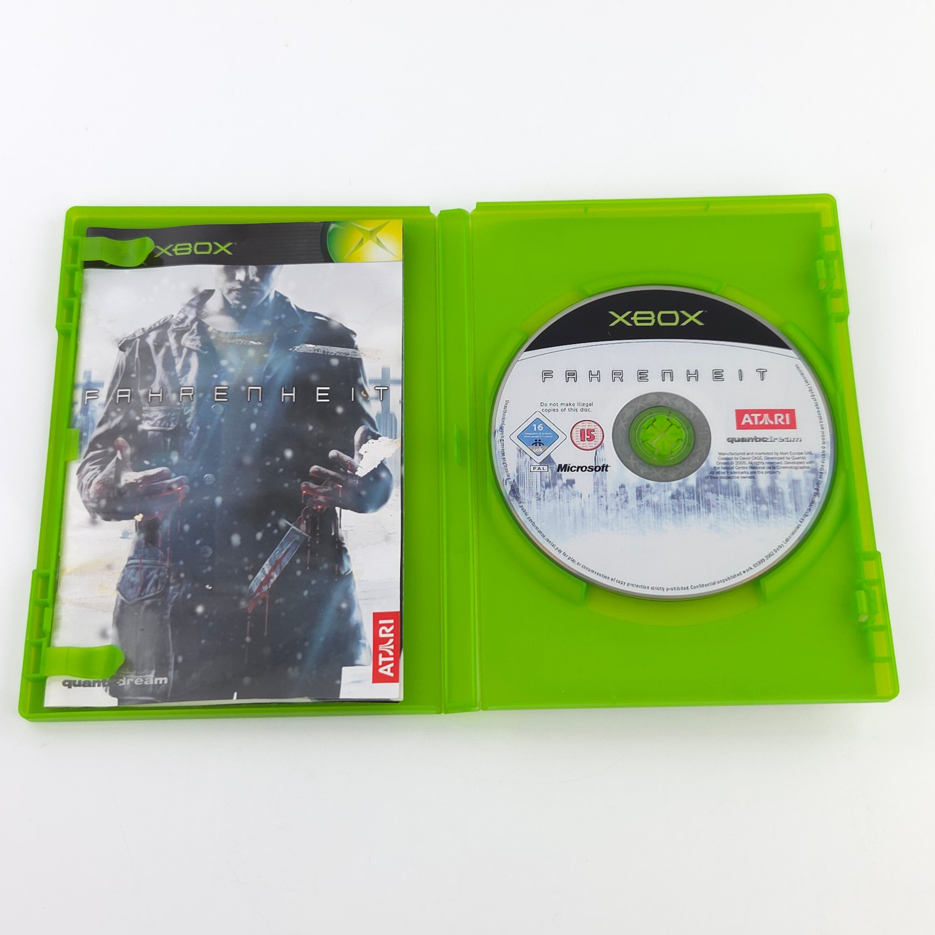 Xbox Classic Spiel – Fahrenheit (DEUTSCH PAL OVP)