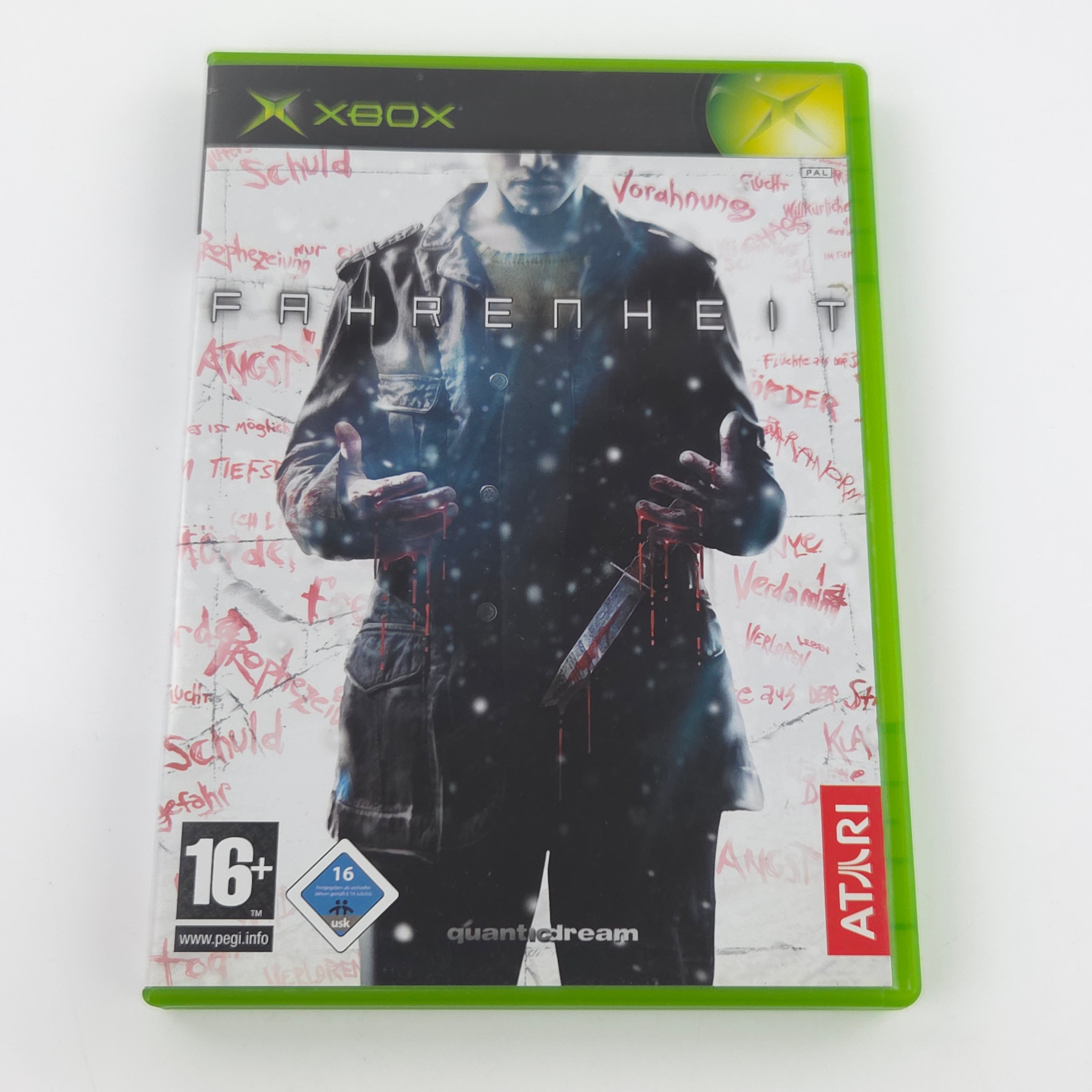 Xbox Classic Spiel – Fahrenheit (DEUTSCH PAL OVP)