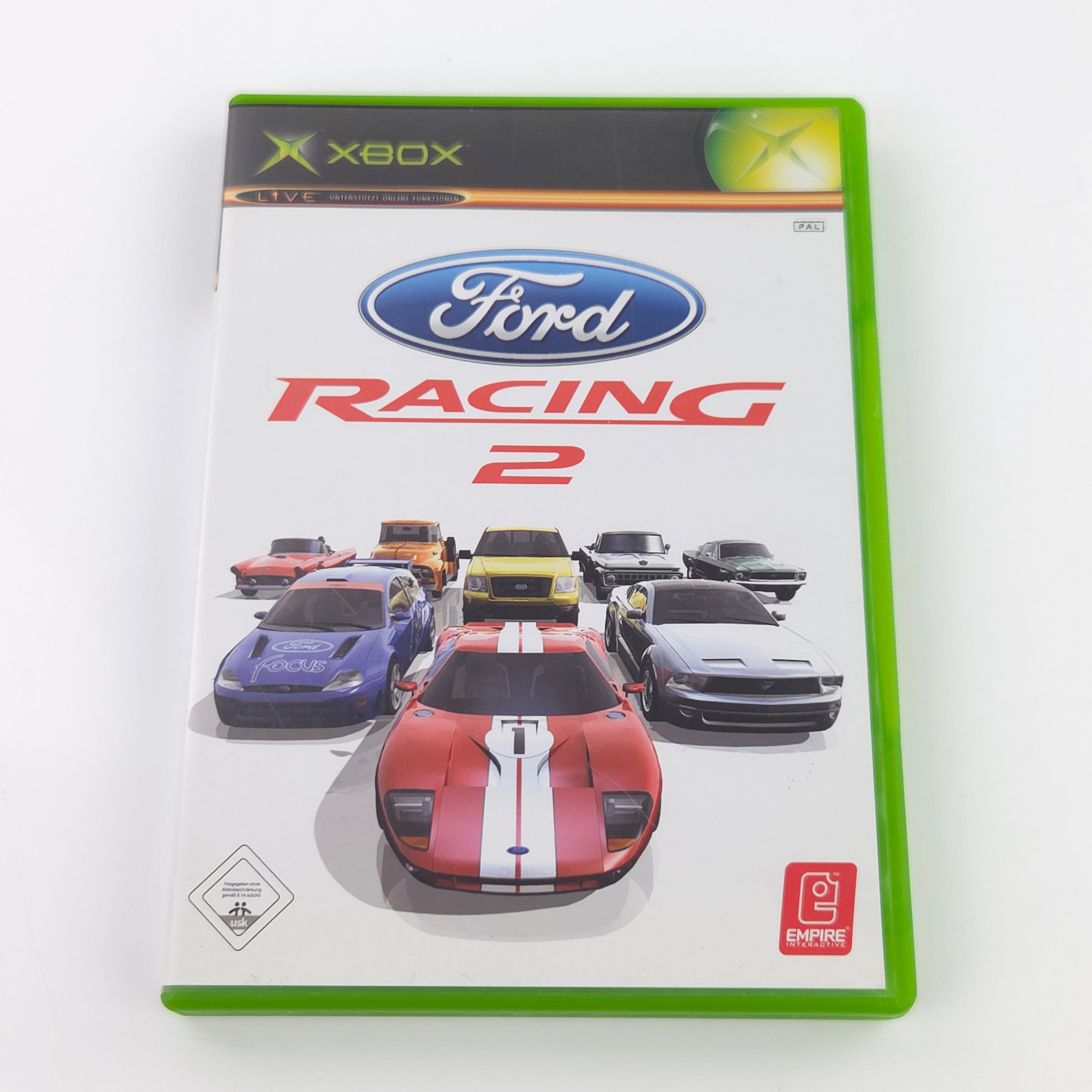 Xbox Classic Spiel – Ford Racing 2 (OVP PAL)