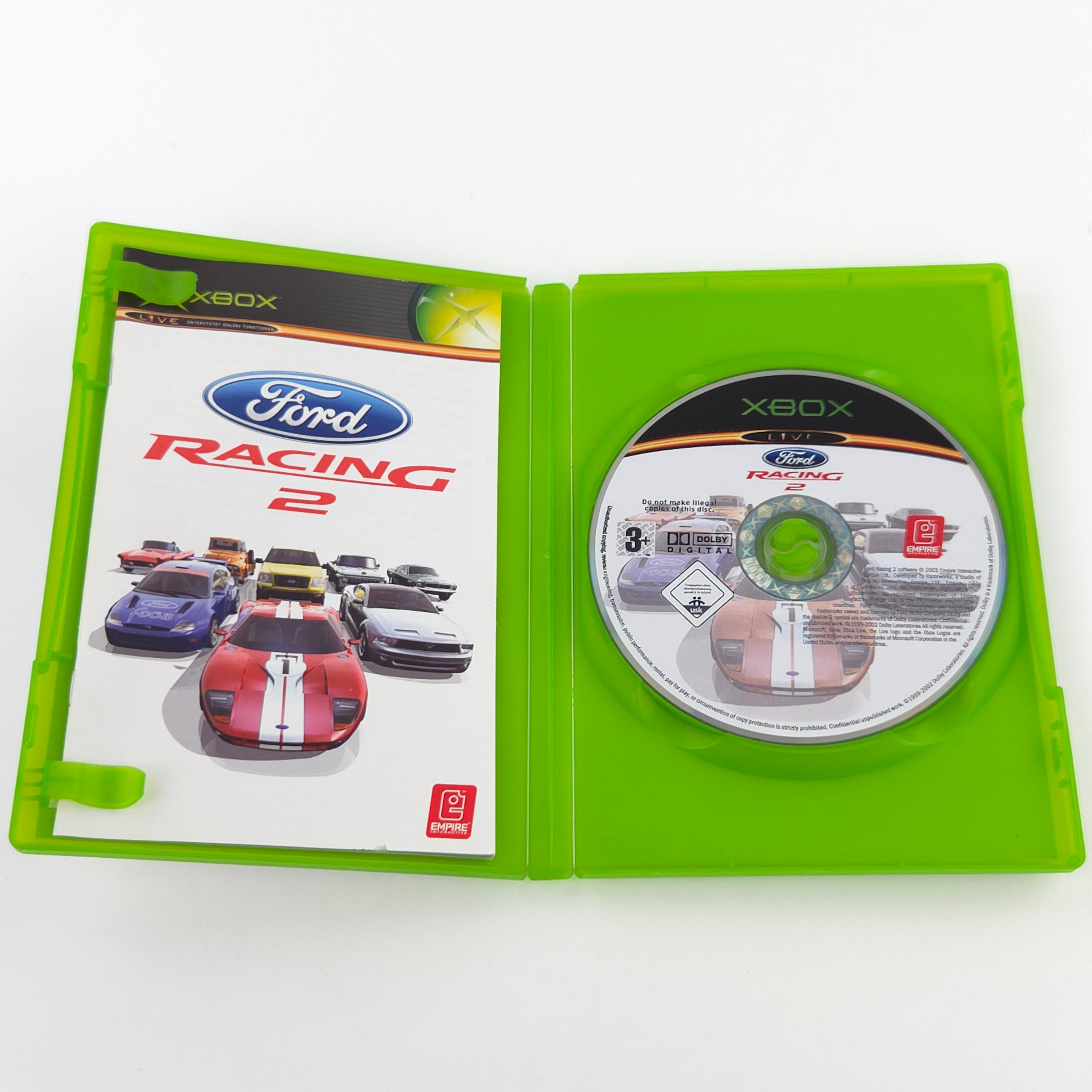 Xbox Classic Spiel – Ford Racing 2 (OVP PAL)