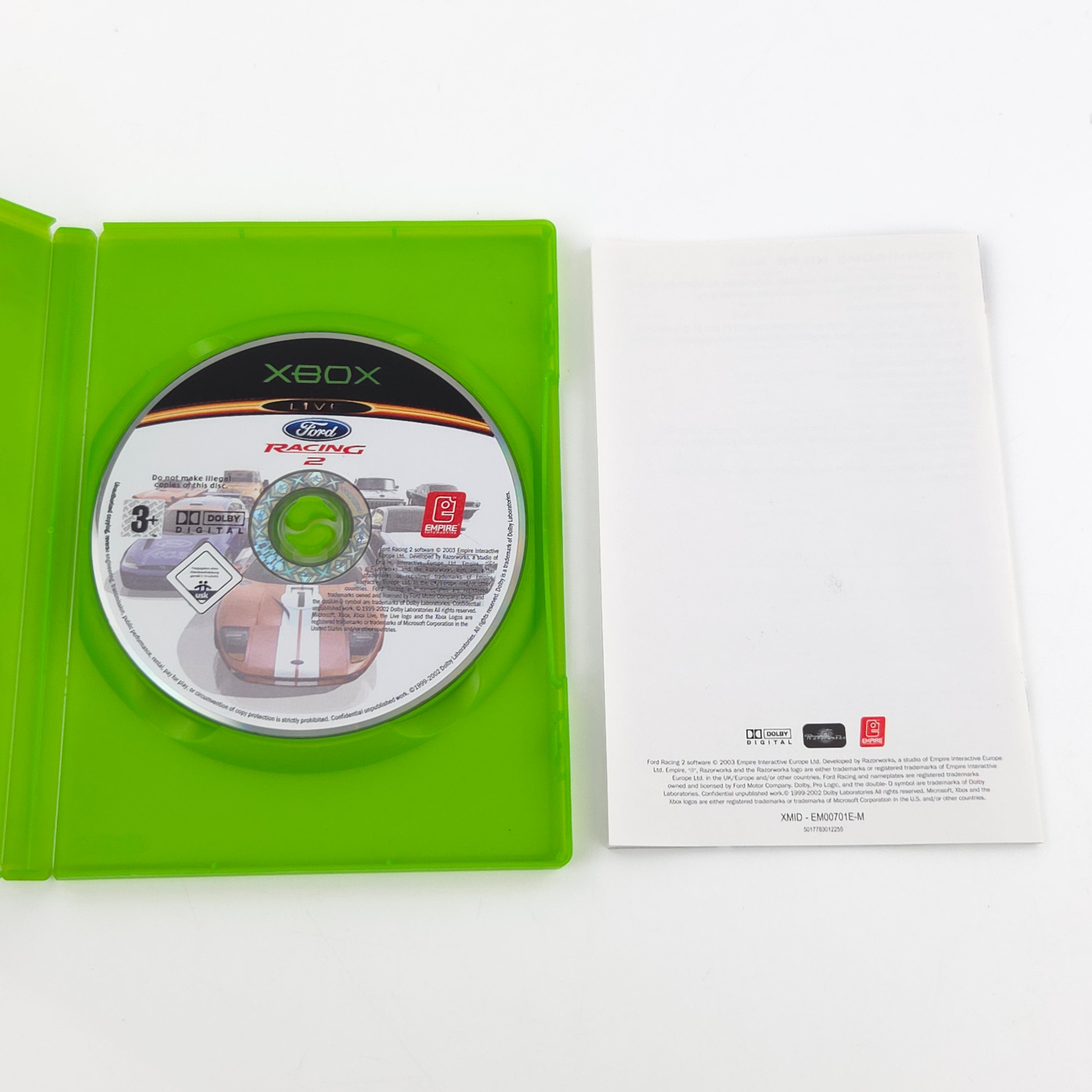Xbox Classic Spiel – Ford Racing 2 (OVP PAL)