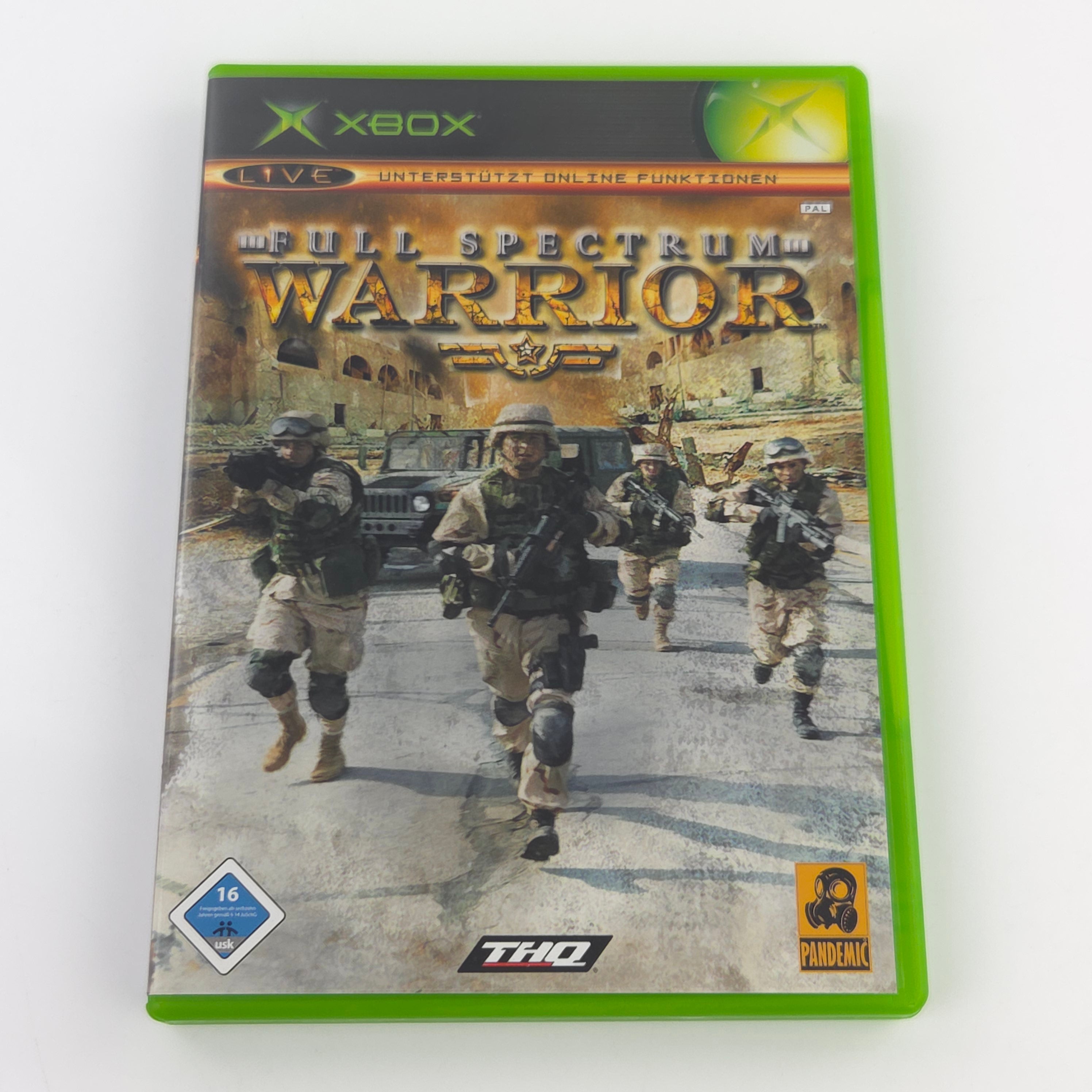 Xbox Classic Spiel – Full Spectrum Warrior (OVP)